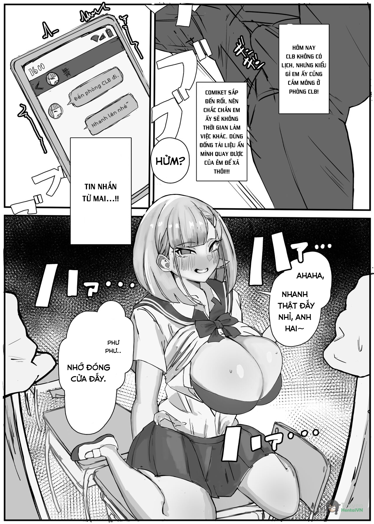 Đọc truyện hentai Nữ sinh trường này thật dâm đãng - Oneshot