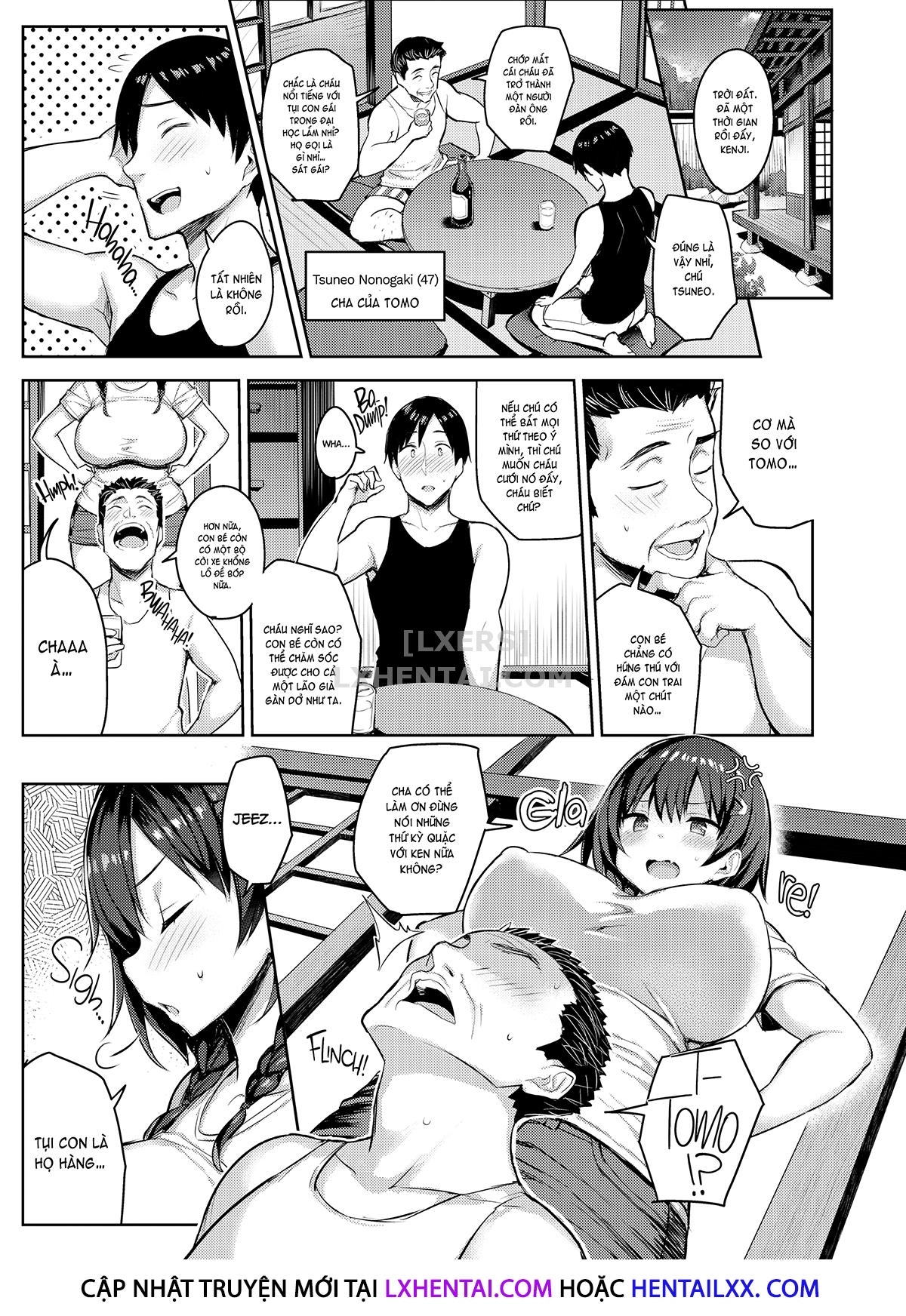 Đọc truyện hentai Holiday with My Busty Cousin - Chap 2