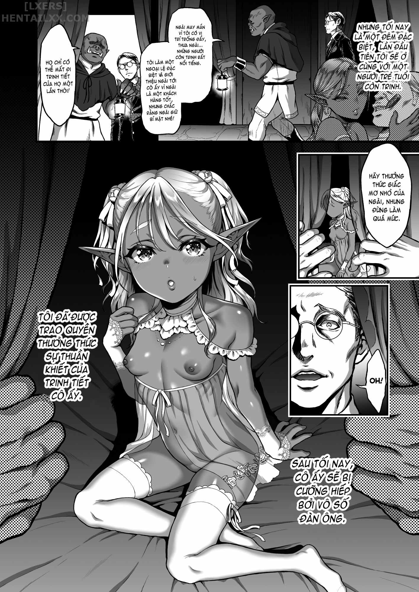 Đọc truyện hentai Yuukyuu No Shou Elf - Chap 2 ~Yearning~