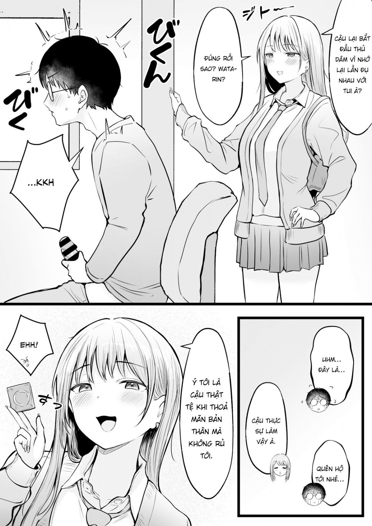 Đọc truyện hentai Joshiryou Kanrinin no Boku wa Gal Ryousei ni Furimawasarete masu - Haru 2