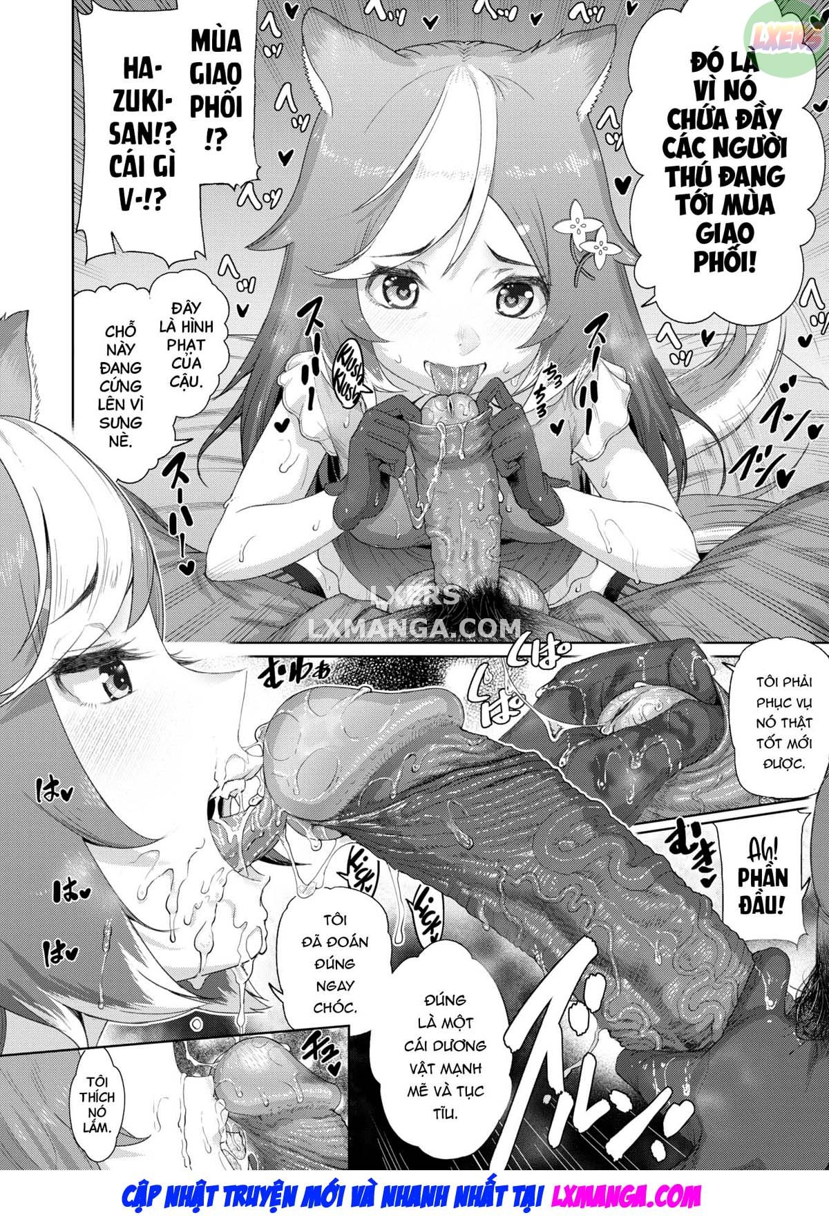 Đọc truyện hentai Đồ chơi tình dục của các cô gái tai thú - Oneshot