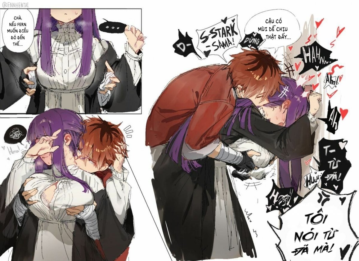 Đọc truyện hentai Fern x Stark - 1 Bắn