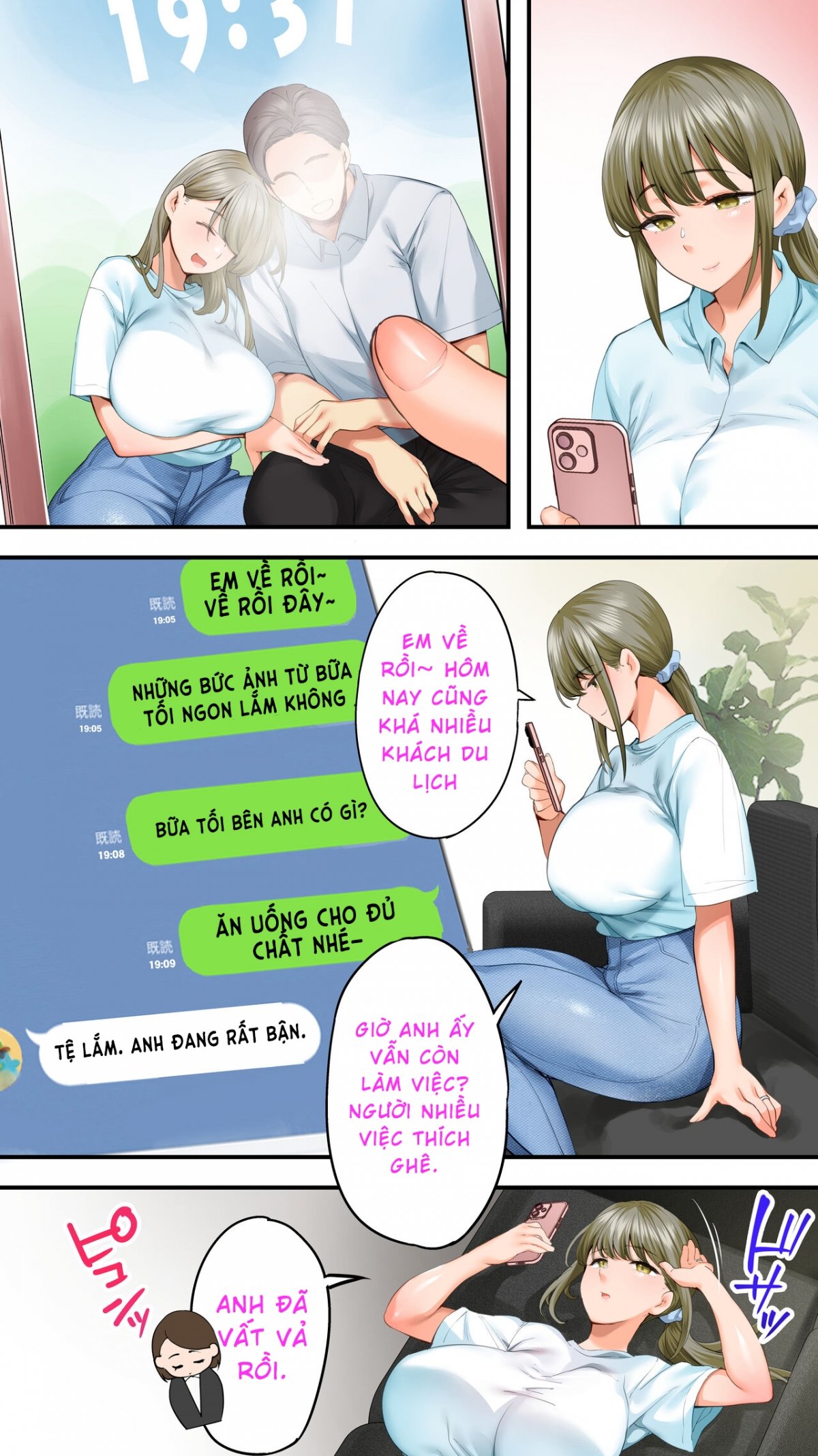 Đọc truyện hentai Panpan Travelers Kochi Shuudan Rape Ryokou - Oneshot