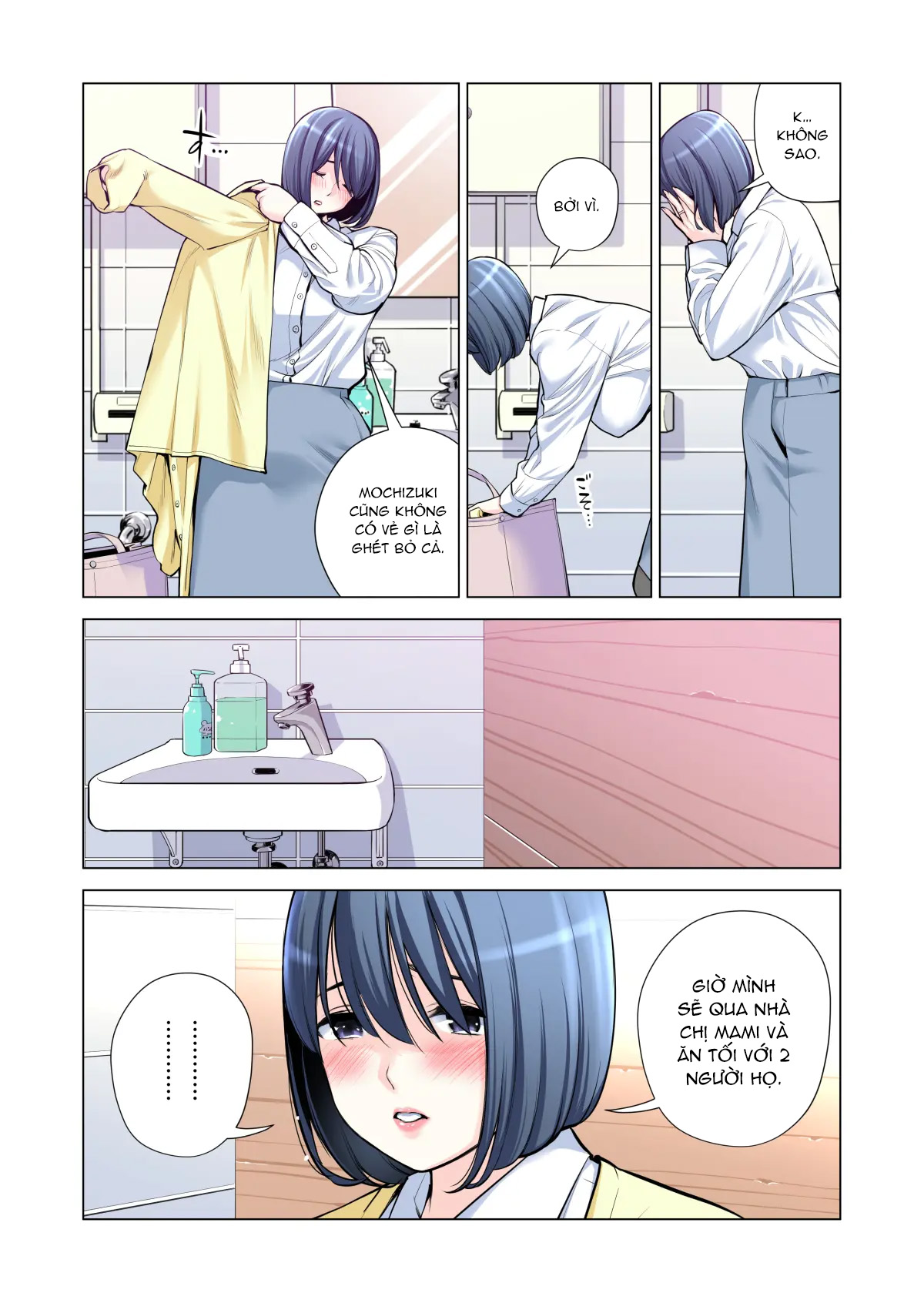 Đọc truyện hentai Bà chị có chồng ở tổ dân phố rất gợi tình 3: Bữa ăn của người có chồng - Oneshot