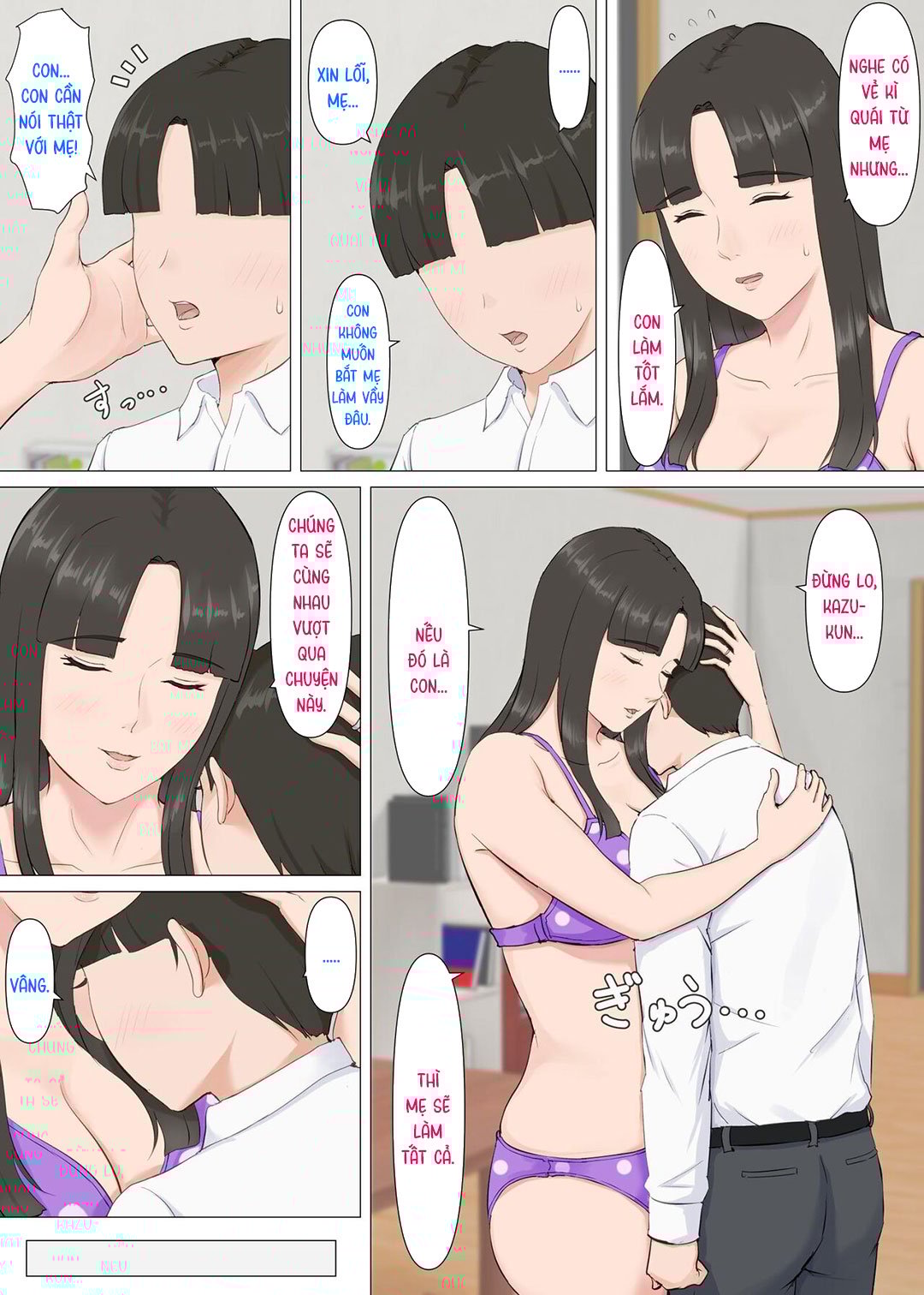 Đọc truyện hentai Kazu-kun và mẹ - Oneshot