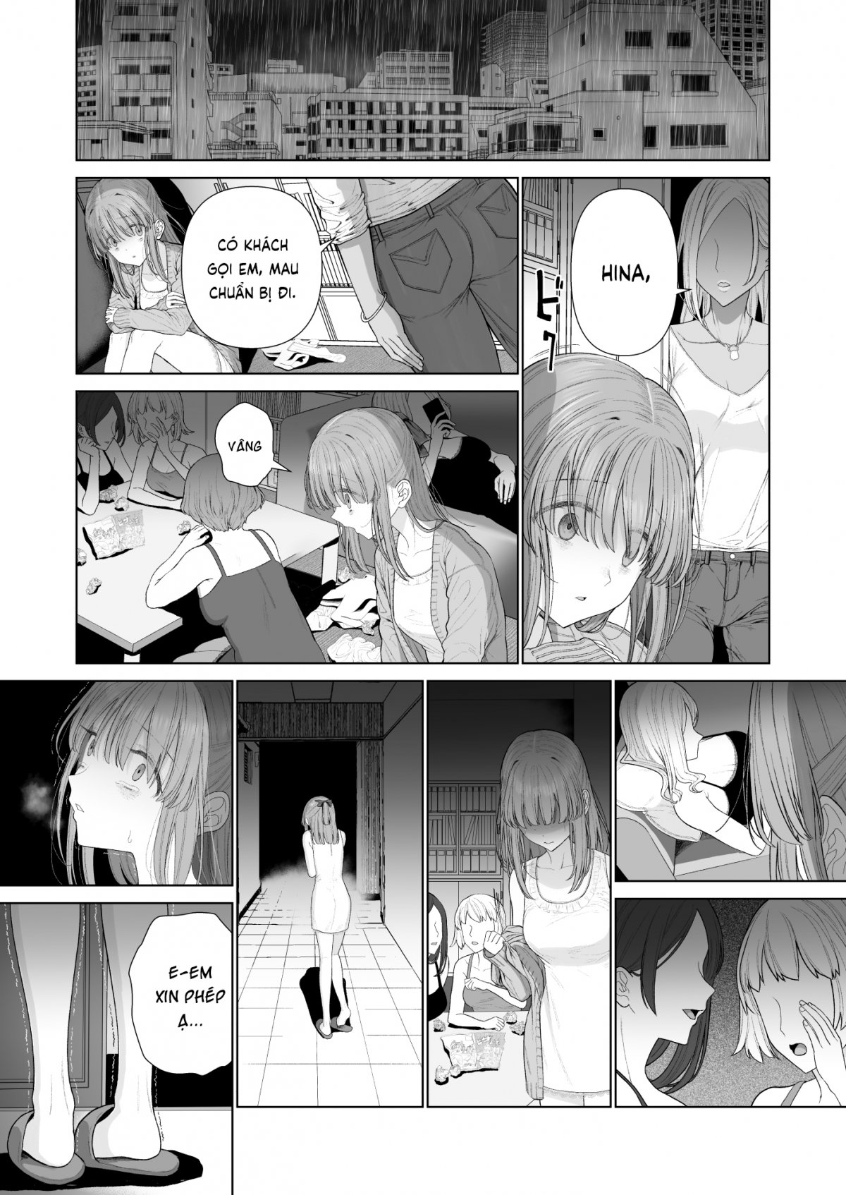Đọc truyện hentai Sưởi ấm em, trước khi em vụn vỡ - Oneshot
