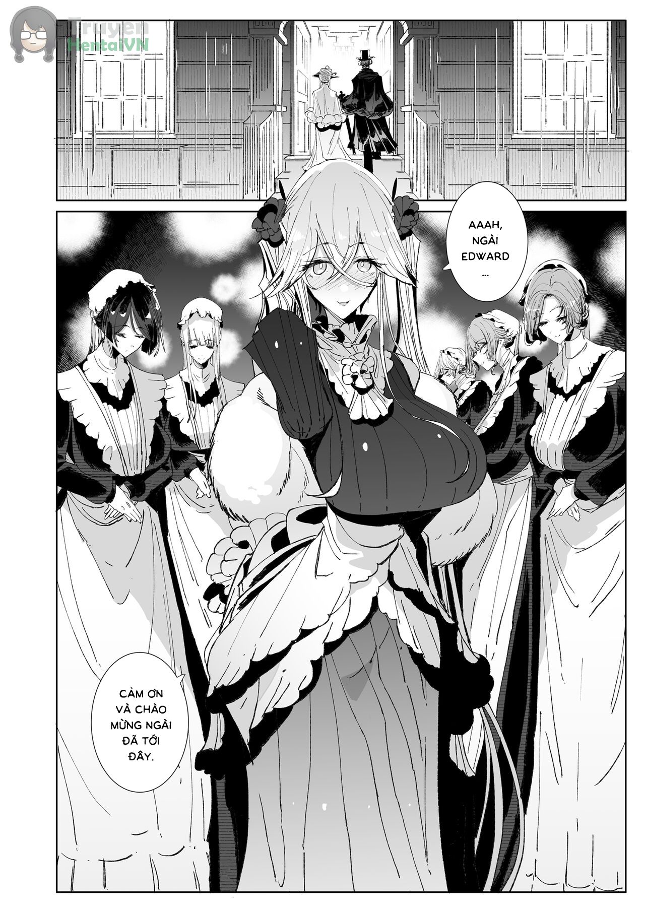 Đọc truyện hentai Gentleman’s Maid Sophie 9 - Oneshot