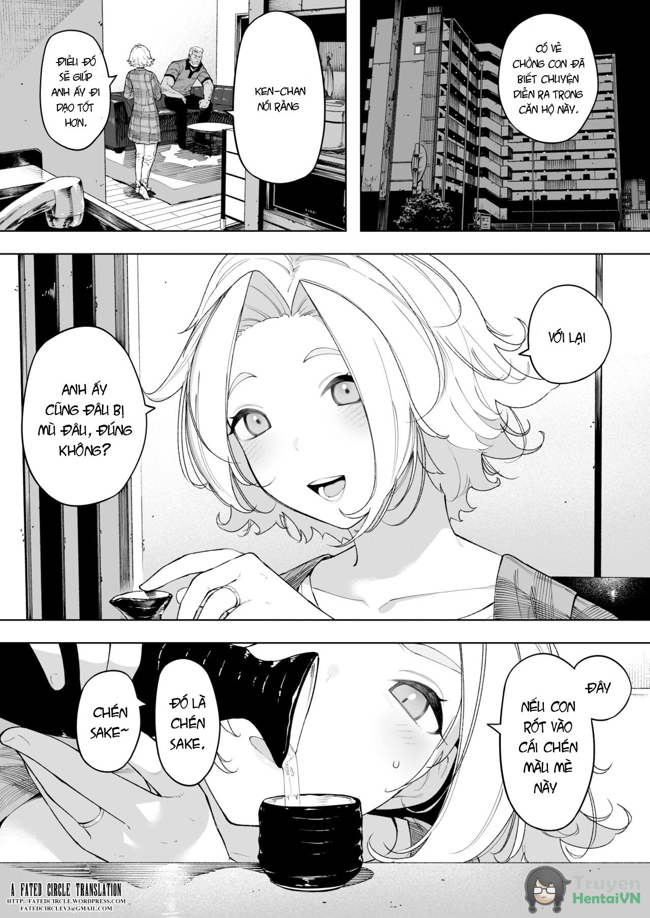 Đọc truyện hentai Bố chồng cùng con cụp ngon nghẻ - oneshot