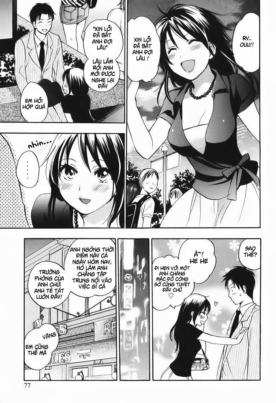 Đọc truyện hentai Công việc của tôi là yêu - Chap 3