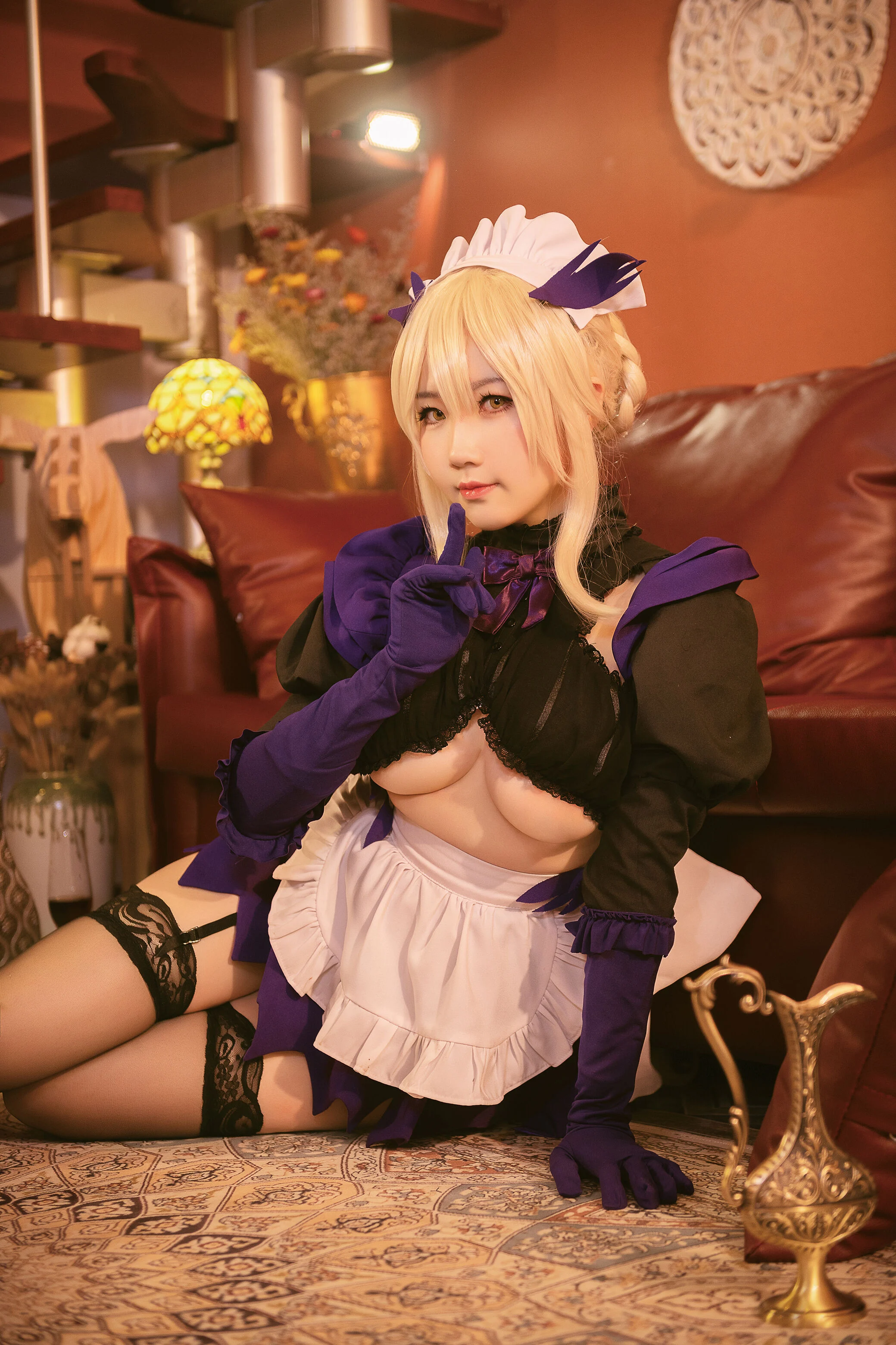Đọc truyện hentai Tuyển tập Albums siêu phẩm Cosplay - Chap 559 - The End of the Story - Black Gun Maid