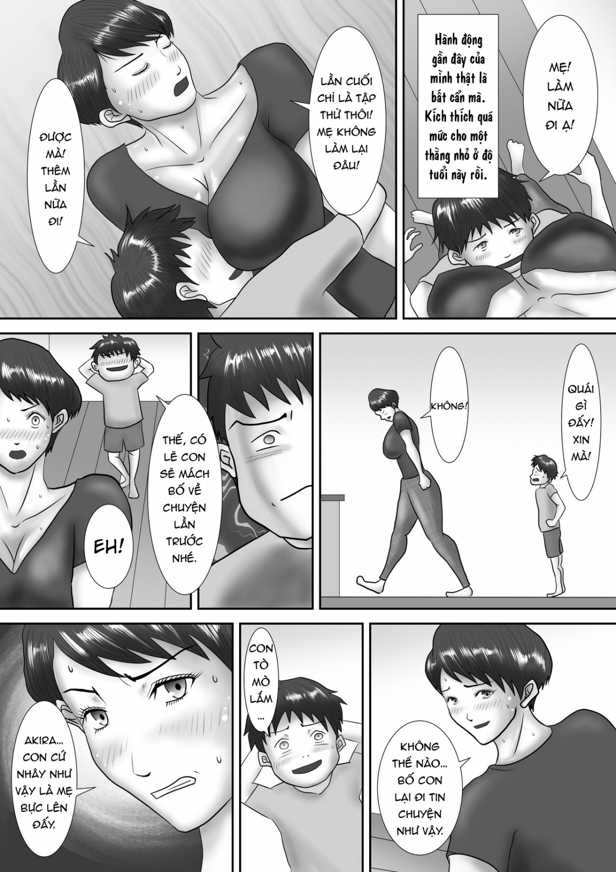Đọc truyện hentai Hồ sơ huấn luyện bà mẹ thảm hại Chap 1