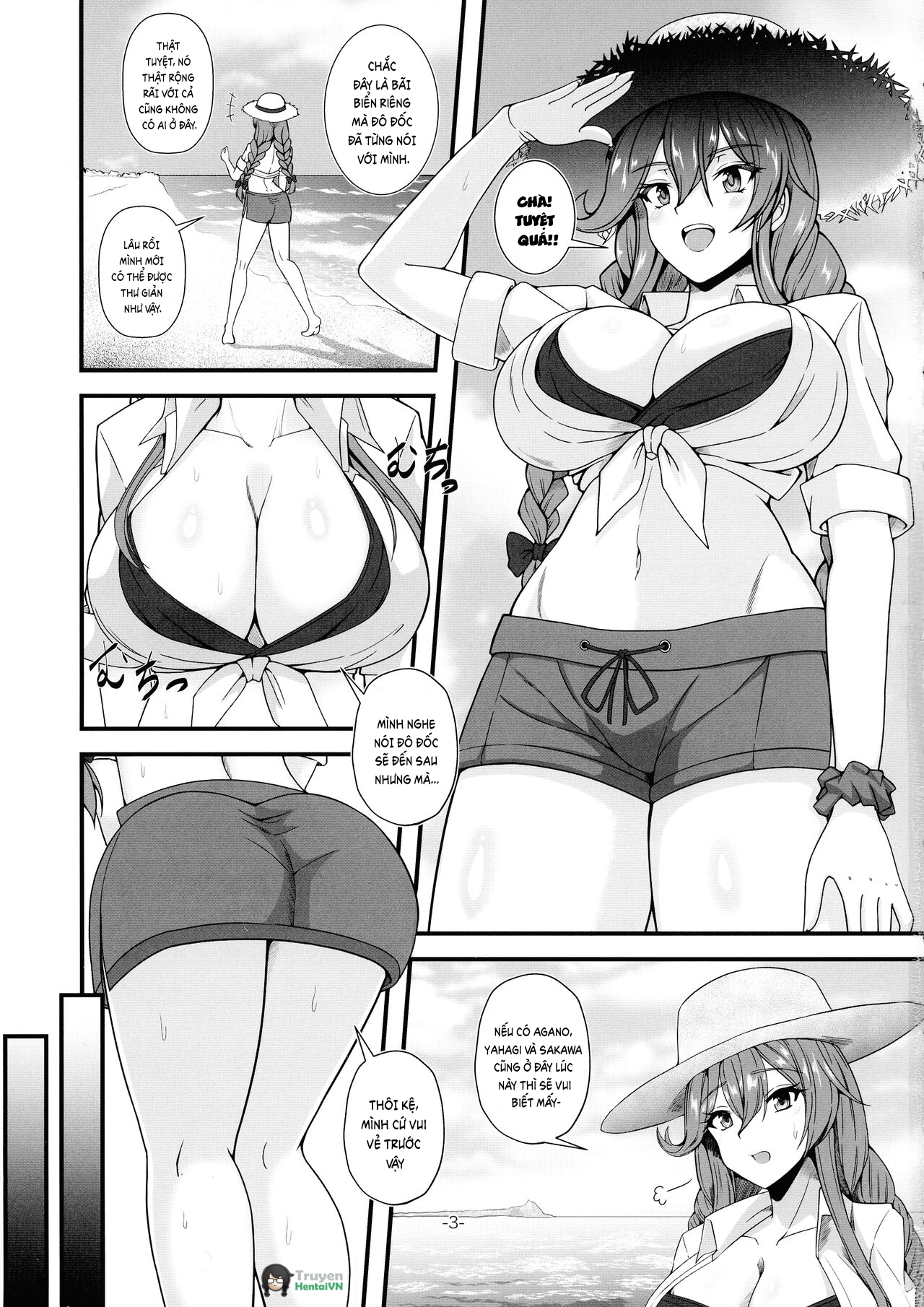 Đọc truyện hentai Xúc tu bên bờ biển - oneshot