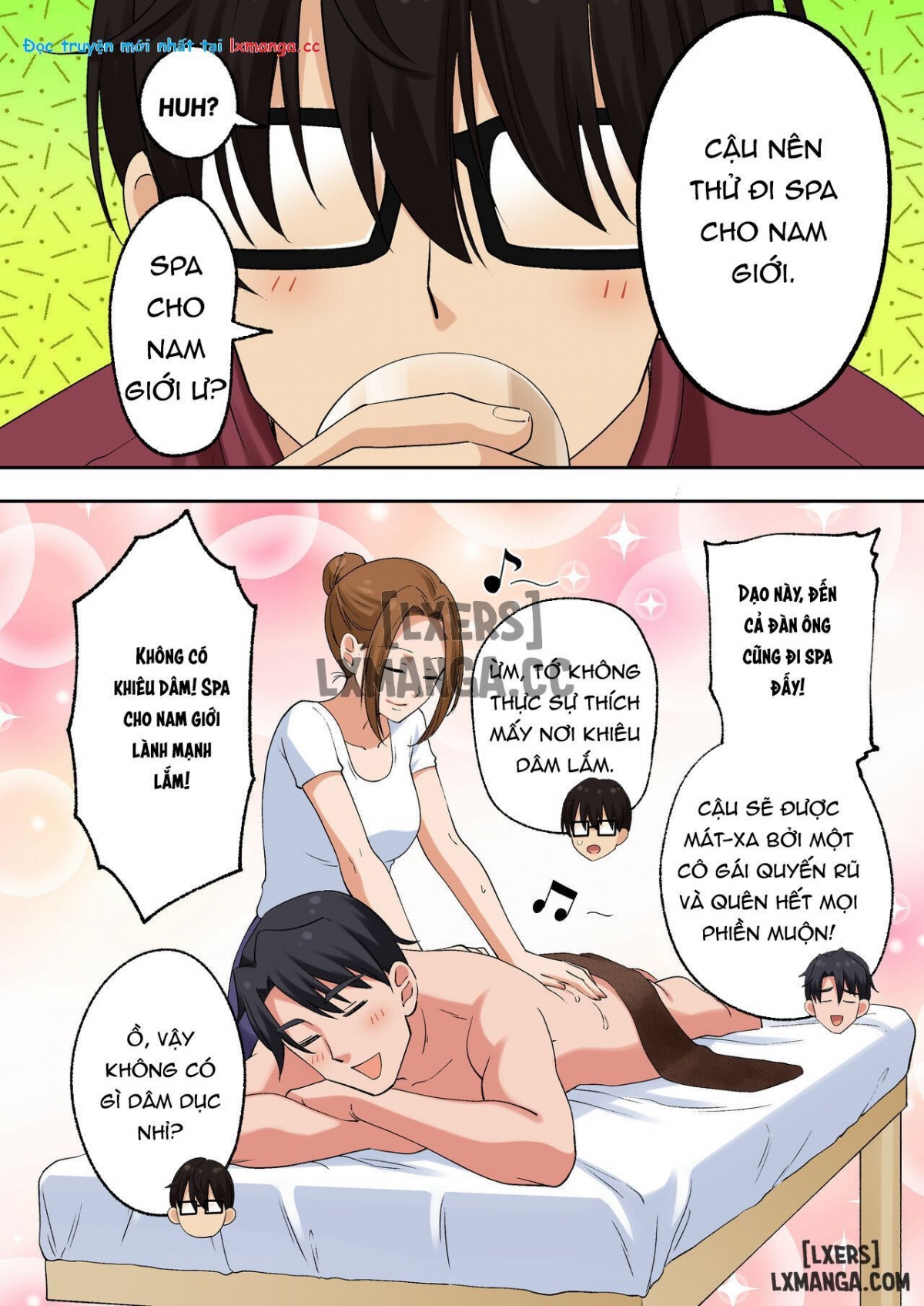 Đọc truyện hentai Happy Endings Men's Spa Chap 1