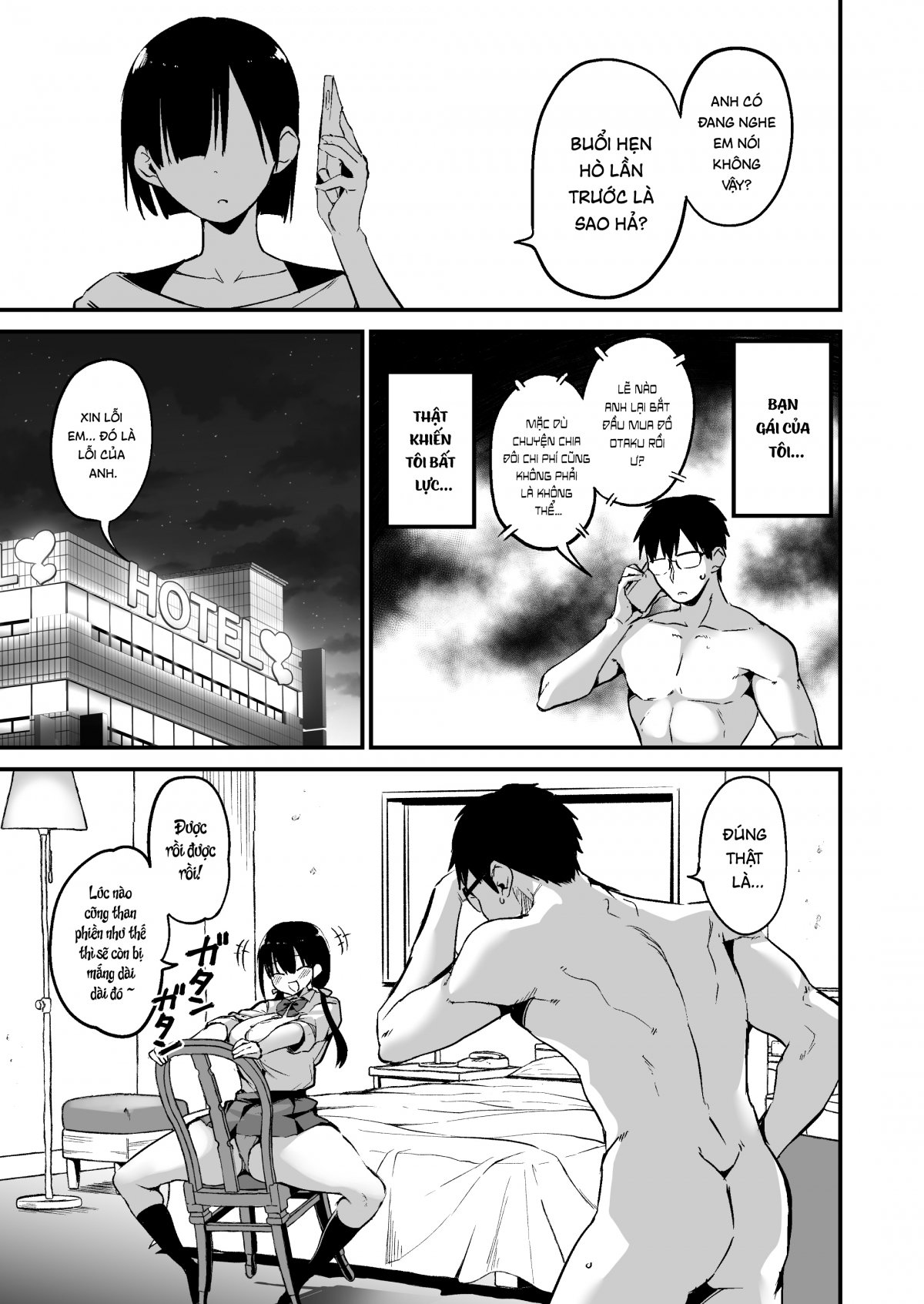 Đọc truyện hentai Em gái của cô ấy có bộ ngực lớn và là một học sinh ngịch ngợm 5 - Chap 1