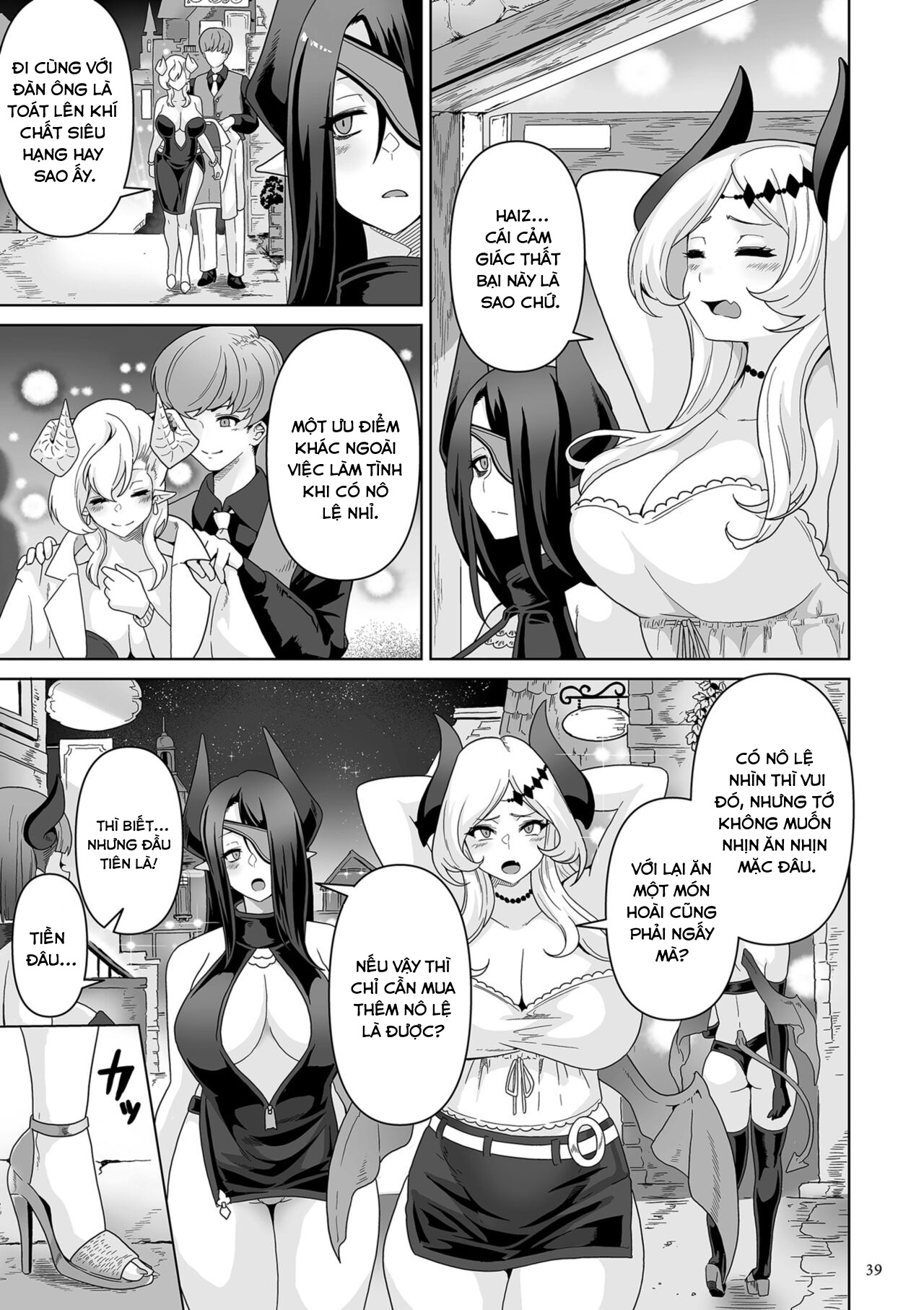 Đọc truyện hentai Vương quốc Succubus thèm bú - Chap 2