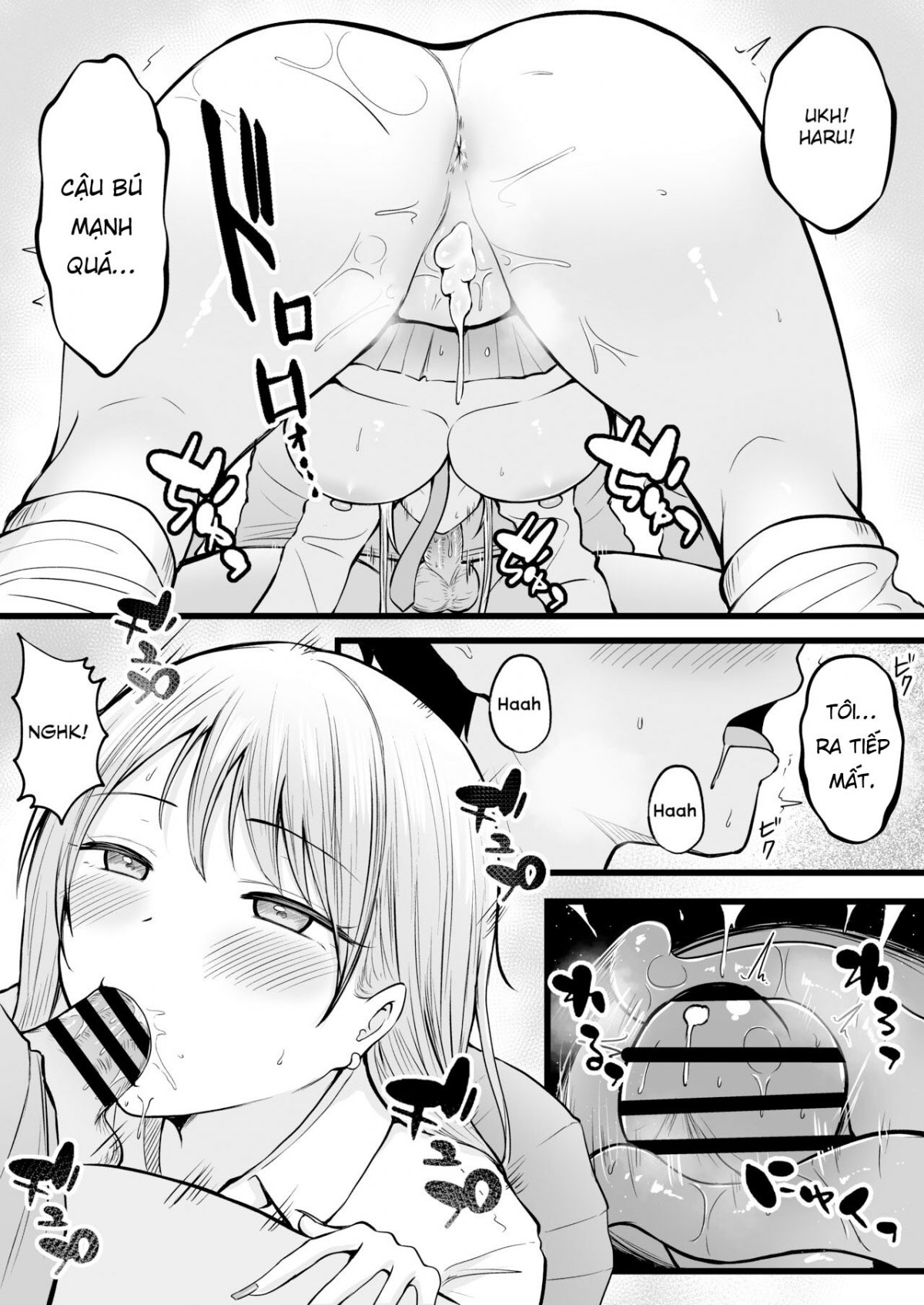 Đọc truyện hentai Joshiryou Kanrinin no Boku wa Gal Ryousei ni Furimawasarete masu - Haru 2