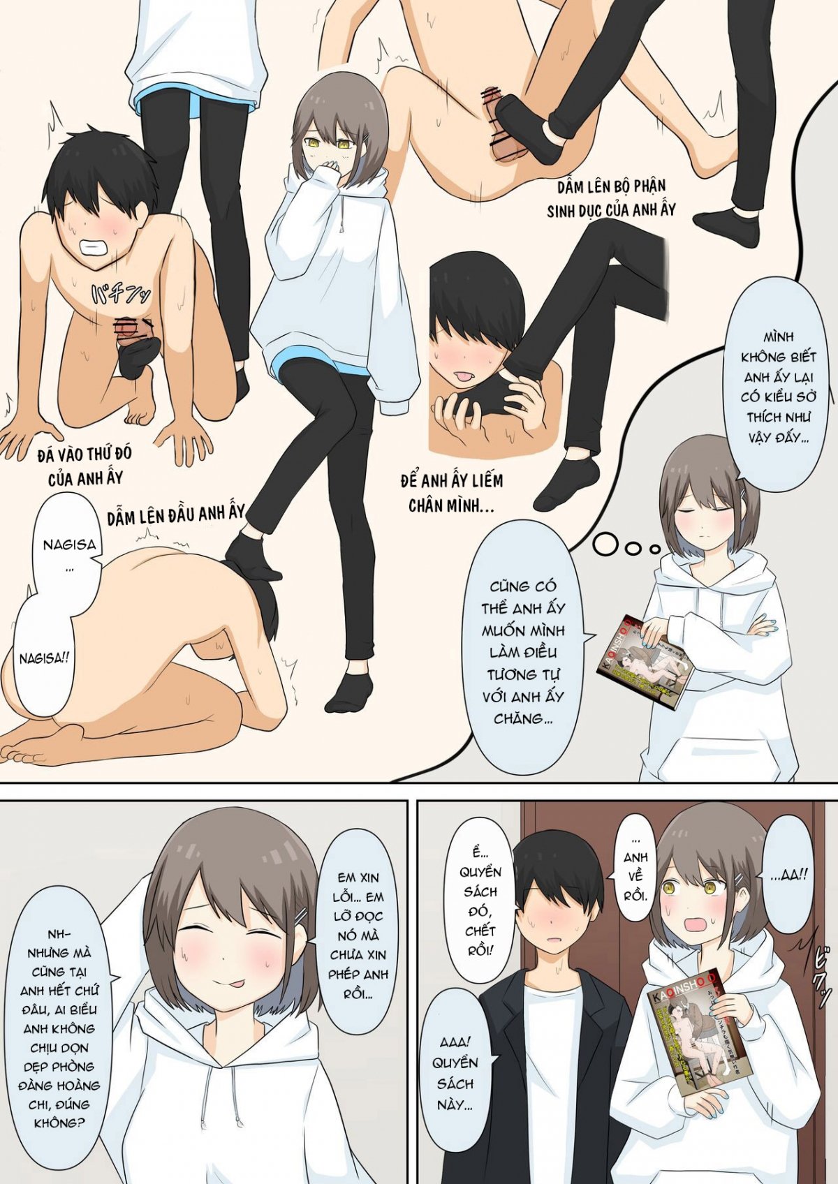 Đọc truyện hentai Bị bạn gái bắt nạt - Oneshot