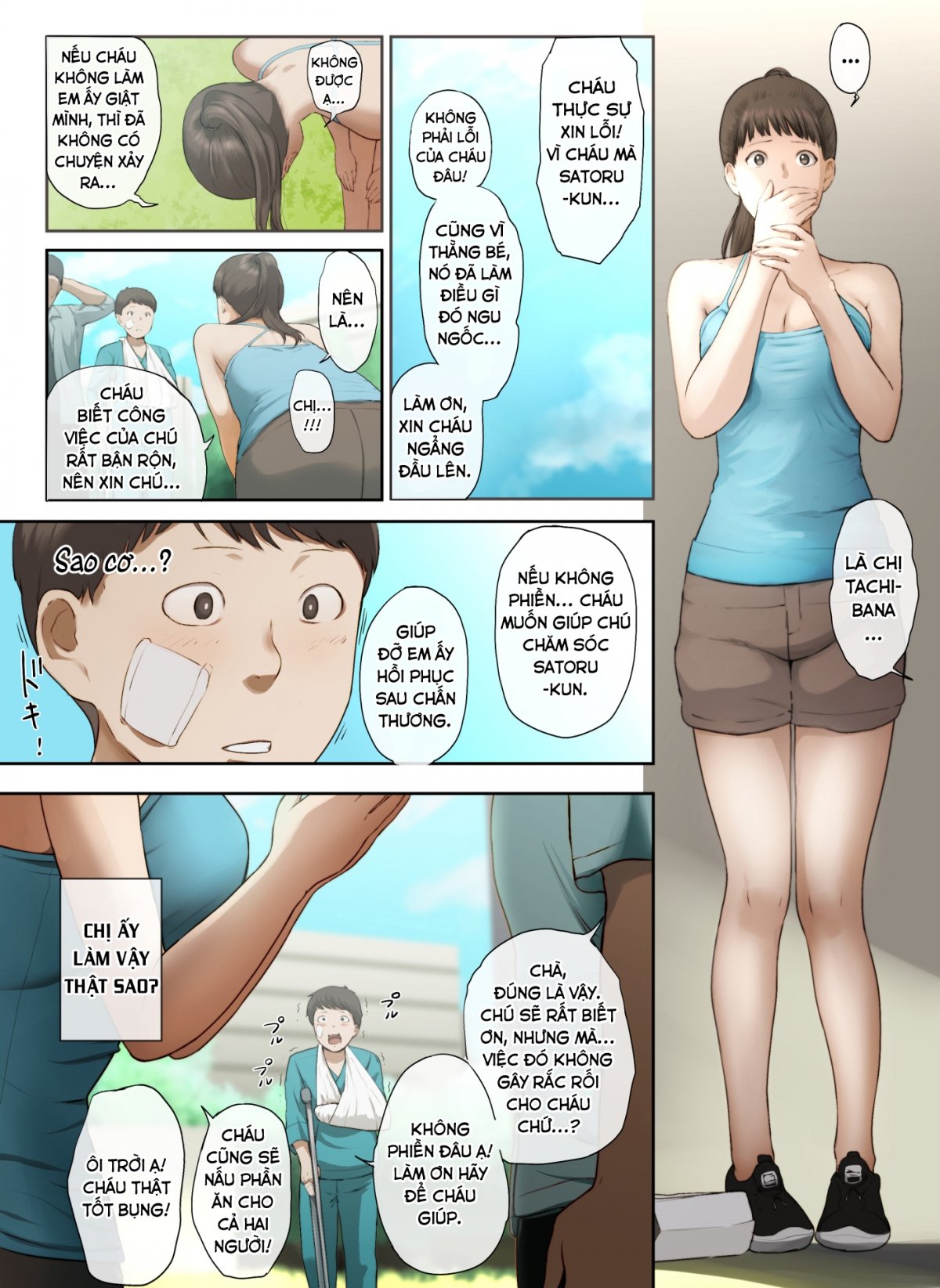 Đọc truyện hentai Ngước nhìn là ánh dương - Chap 1