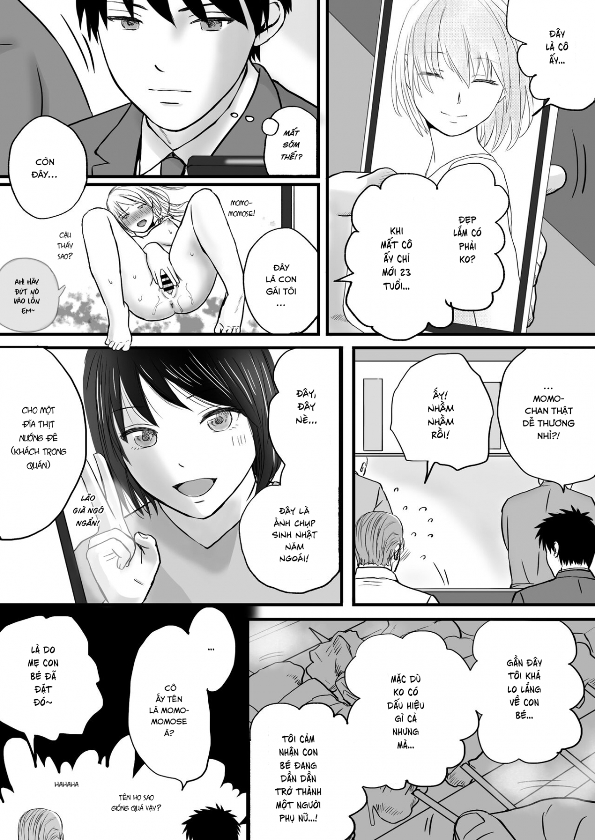 Đọc truyện hentai Cấp dưới của cha tôi lột trần tôi mỗi đêm - Chap 1