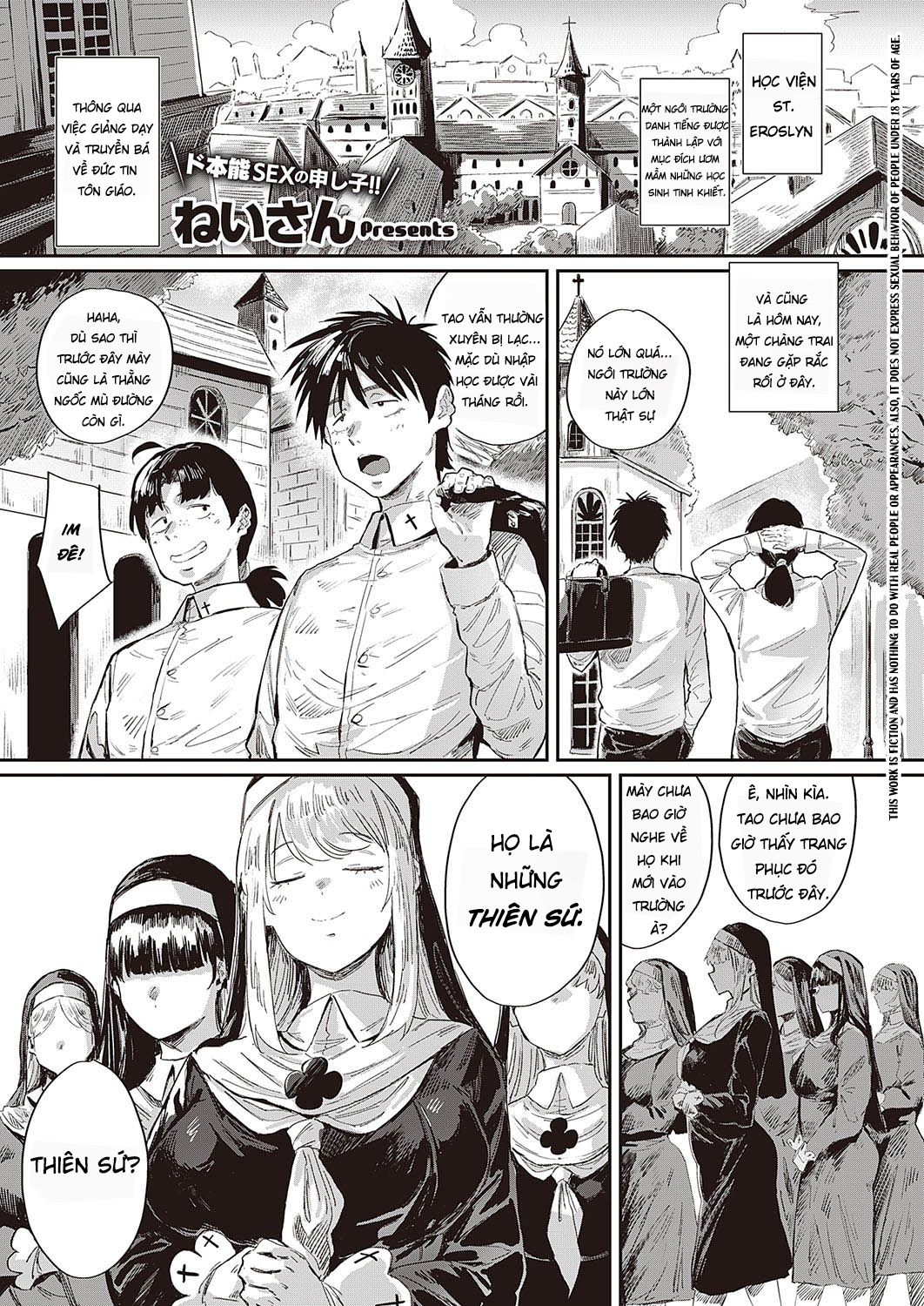 Đọc truyện hentai Thiên Sứ Marie Của Nhà Dẫn Lối Đời Thánh - Oneshot