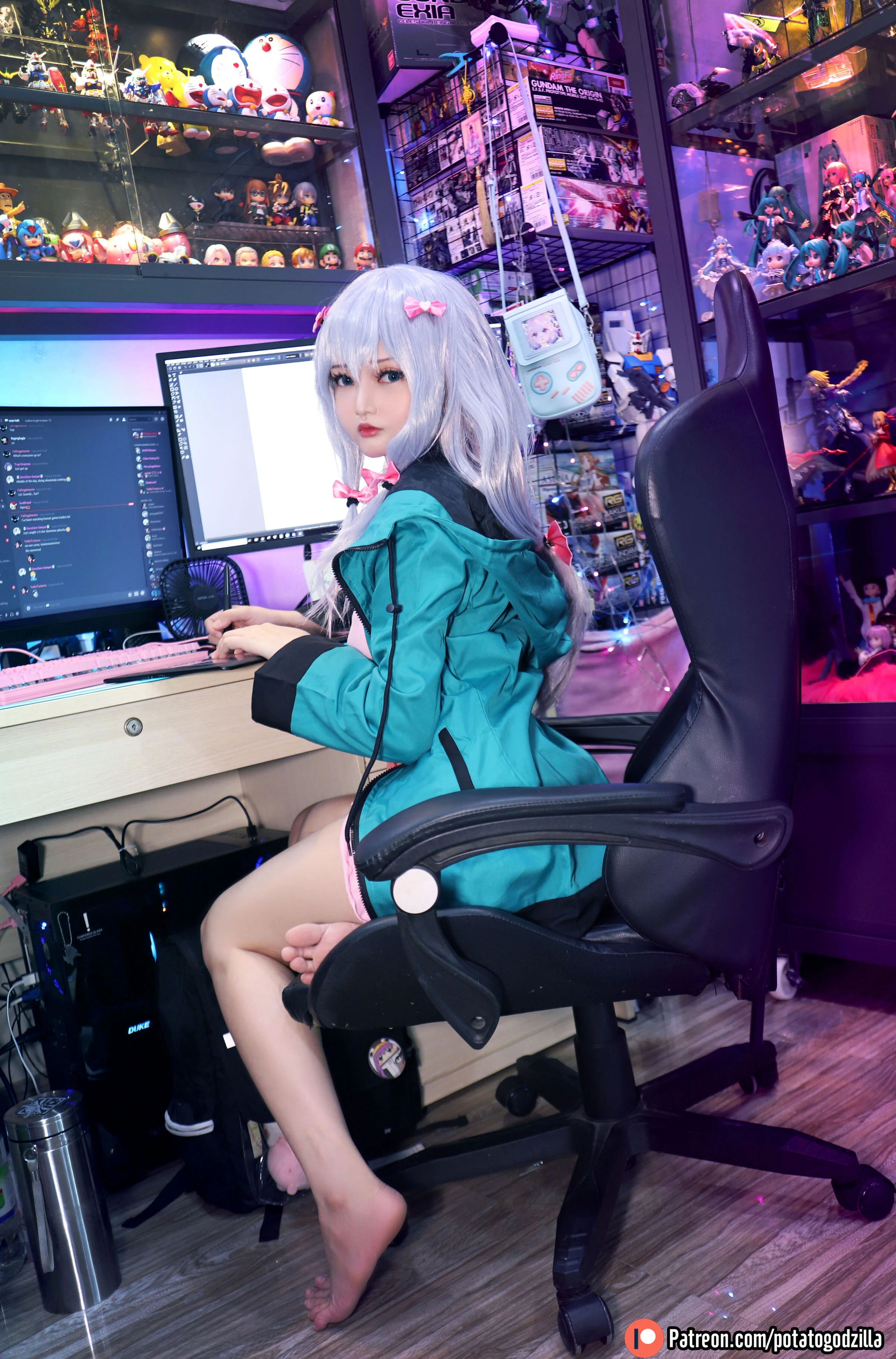 Đọc truyện hentai Tuyển tập Albums siêu phẩm Cosplay - Chap 467 - Potato Godzilla - Sagiri