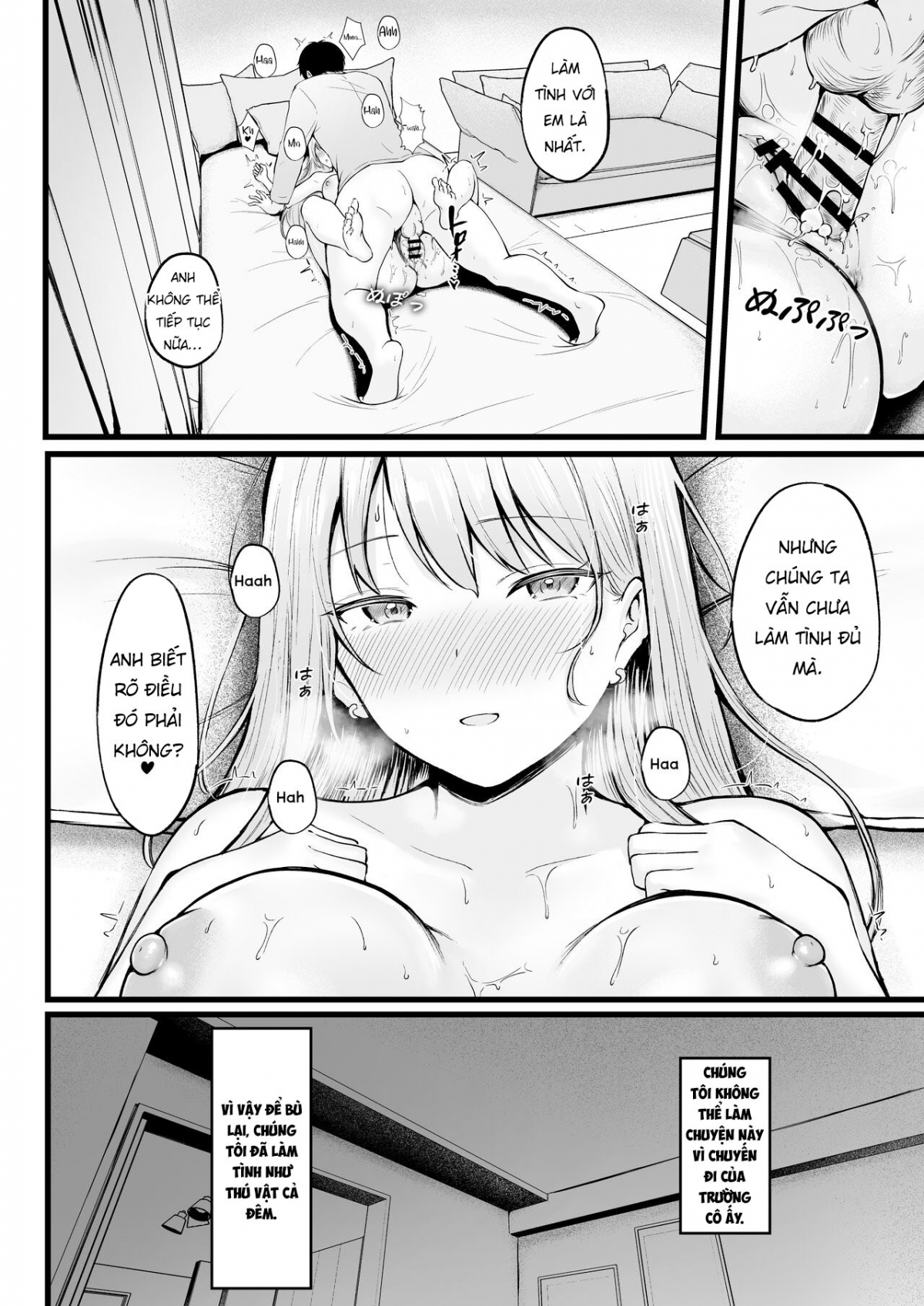 Đọc truyện hentai Joshiryou Kanrinin no Boku wa Gal Ryousei ni Furimawasarete masu 2 - Nổ cu