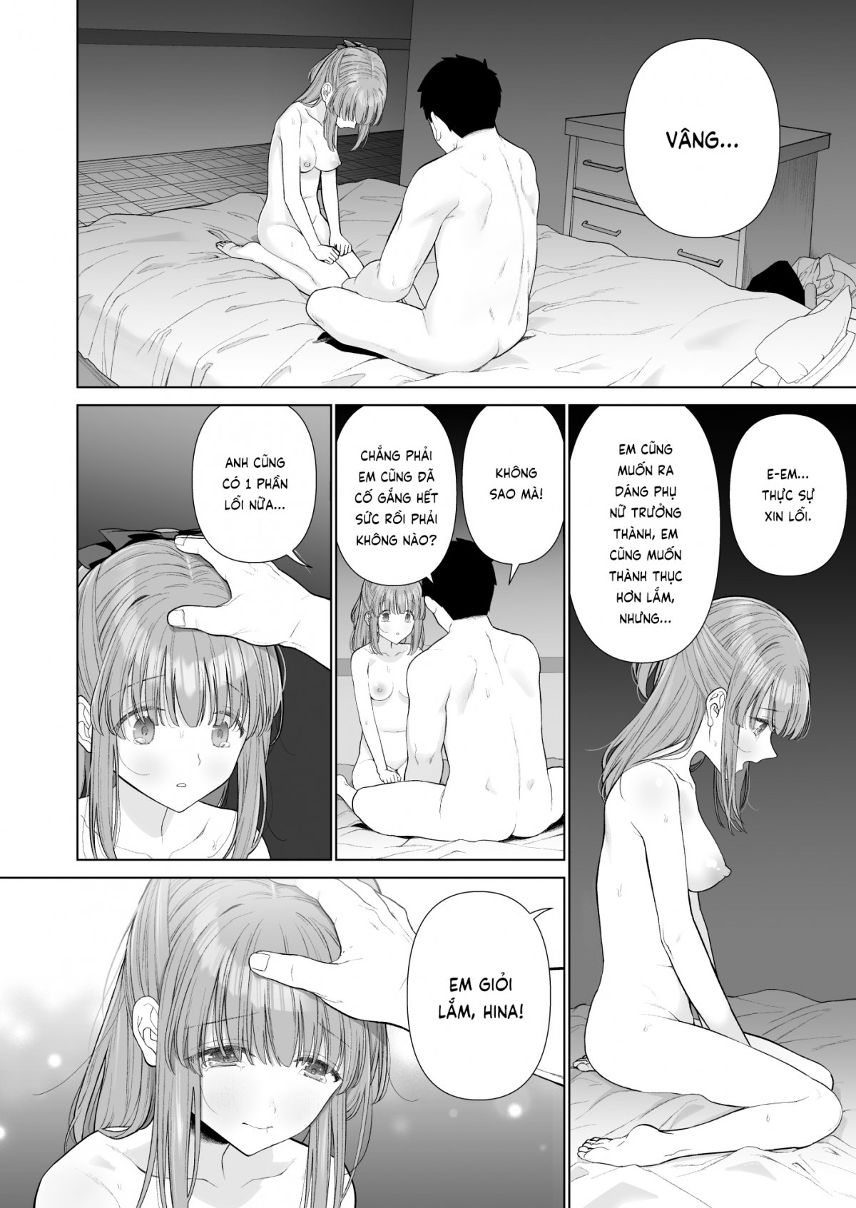 Đọc truyện hentai Sưởi ấm em, trước khi em vụn vỡ - Oneshot