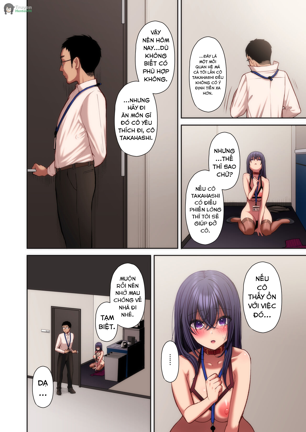 Đọc truyện hentai Huấn luyện nhân viên dâm dục thành bồn chứa tinh - chap 2