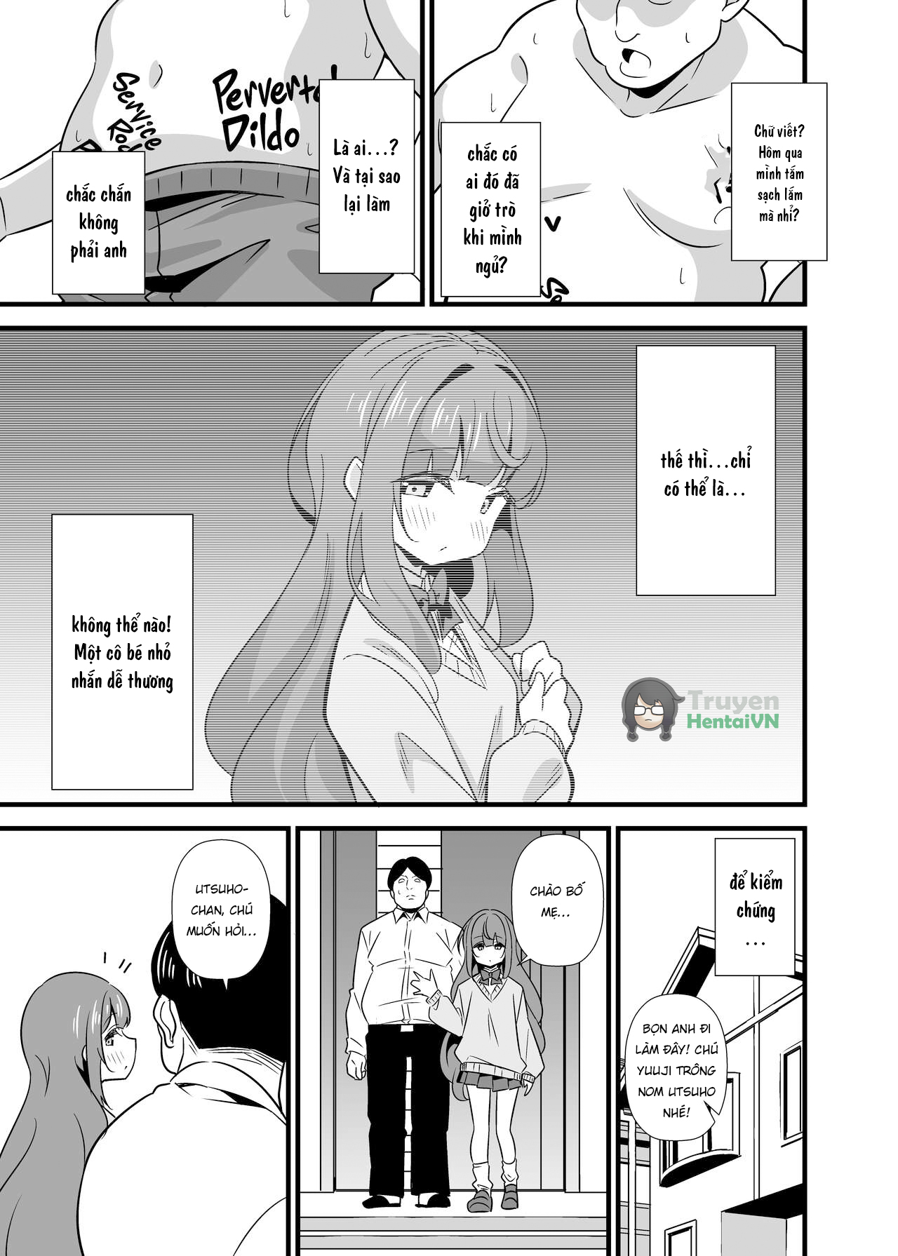 Đọc truyện hentai Oji Saimin Donkan na Ojisan wa Mori no Tsuita Mei-kko Senyou Niku Dirudo - Oneshot