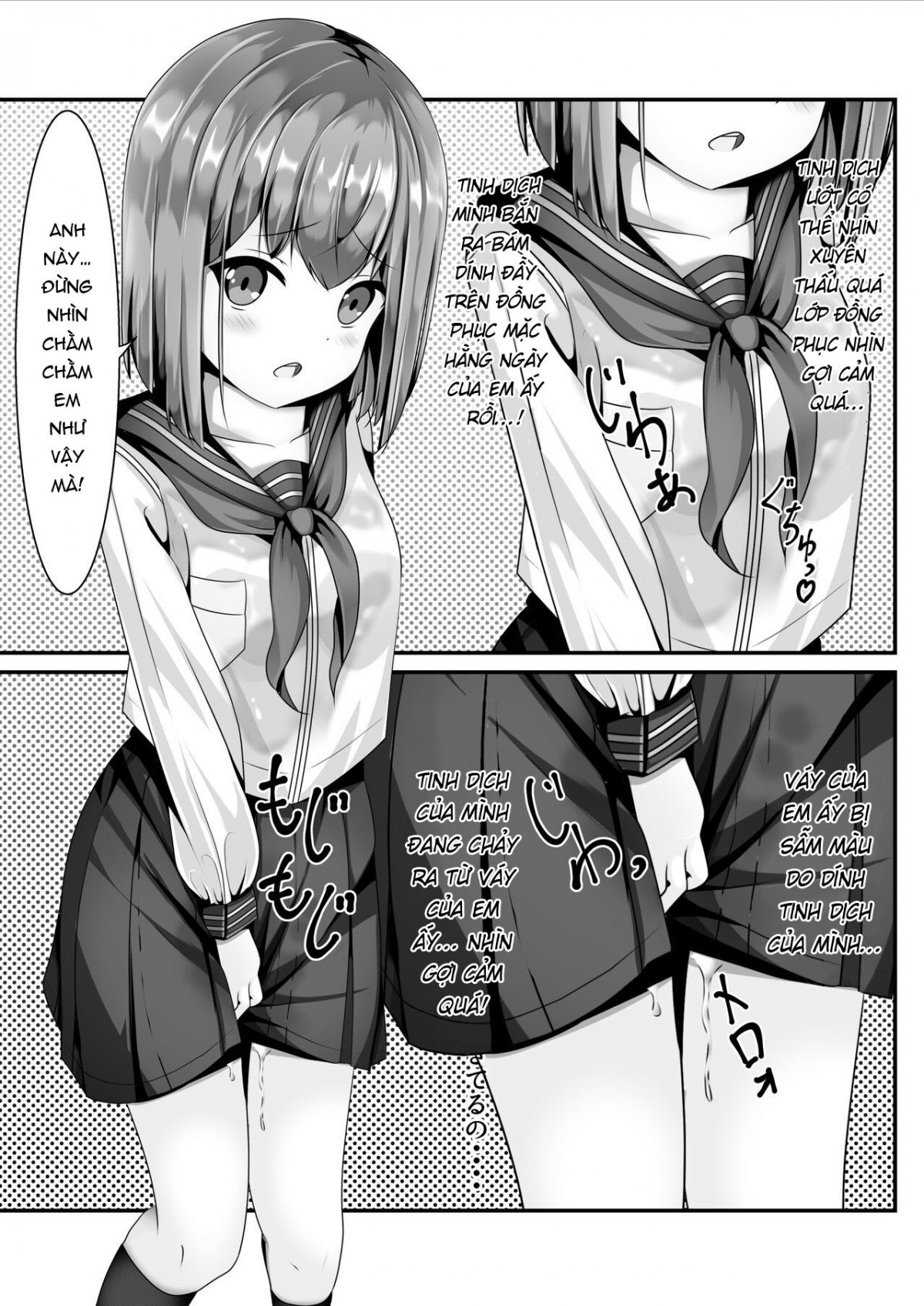 Đọc truyện hentai Cô ấy có thể xuất tinh ra khắp bộ đồng phục của mình - Oneshot