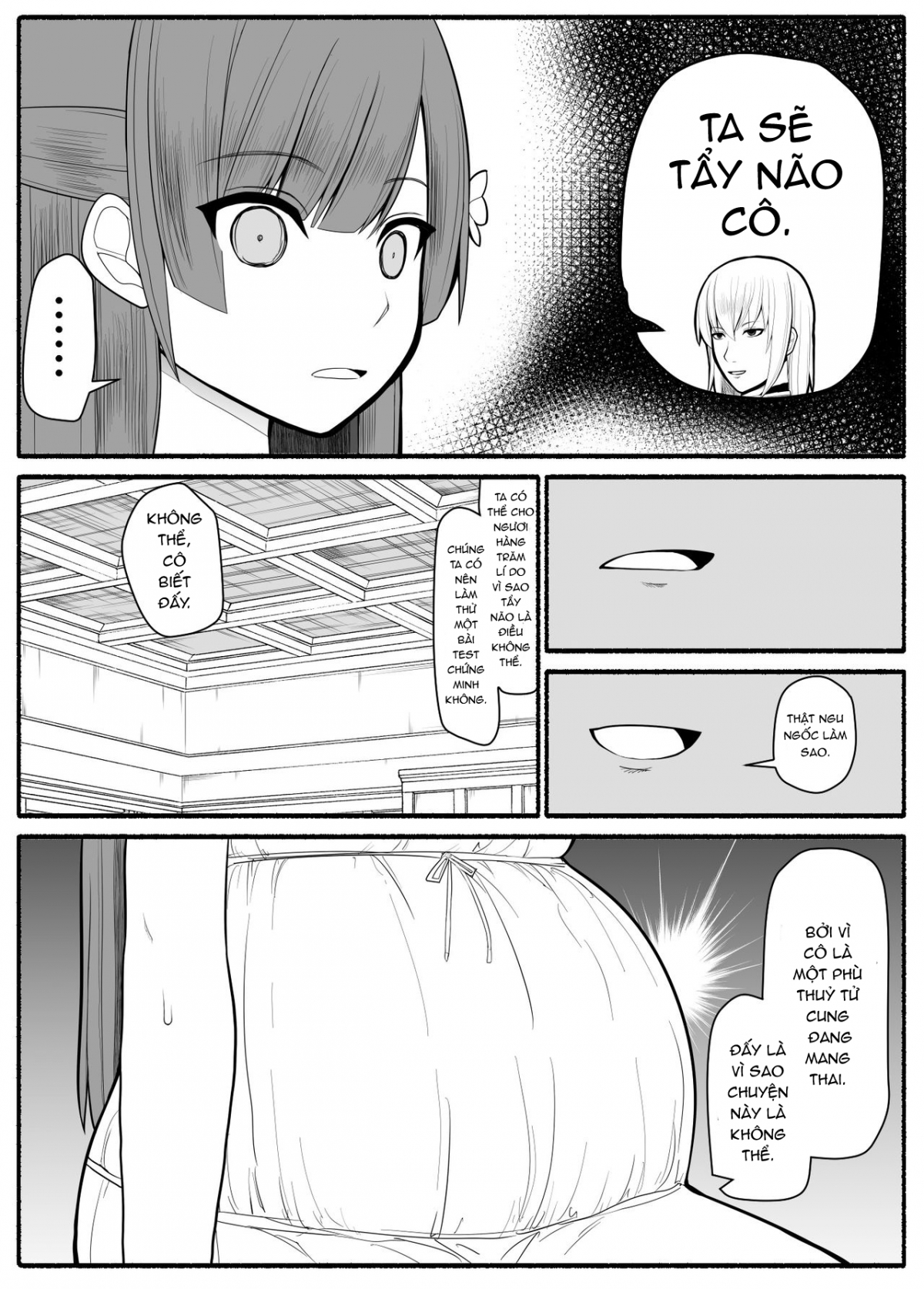 Đọc truyện hentai Shikyuu Majo VS Joukyuu Majin - Chap 1