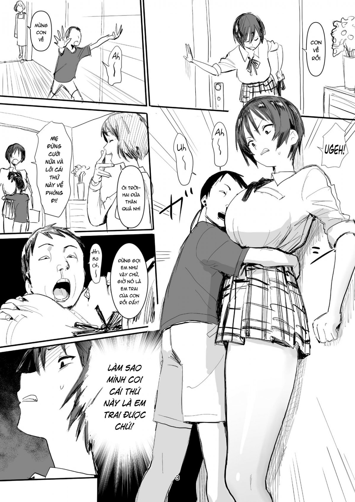 Đọc truyện hentai Em trai kế của tôi có hơi đần độn - Oneshot