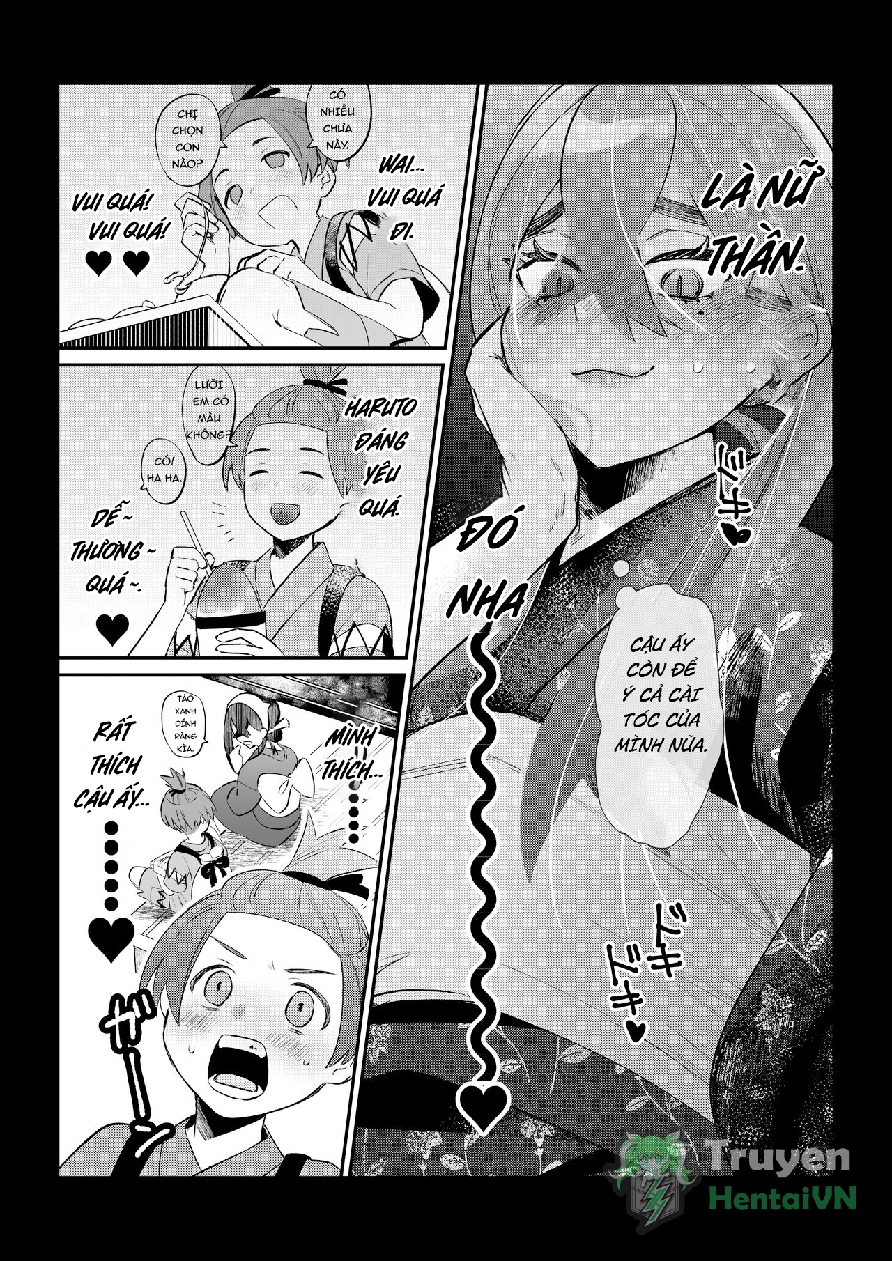Đọc truyện hentai HaruZei no Nazo Jikeiretsu Aokan Manga - Oneshot