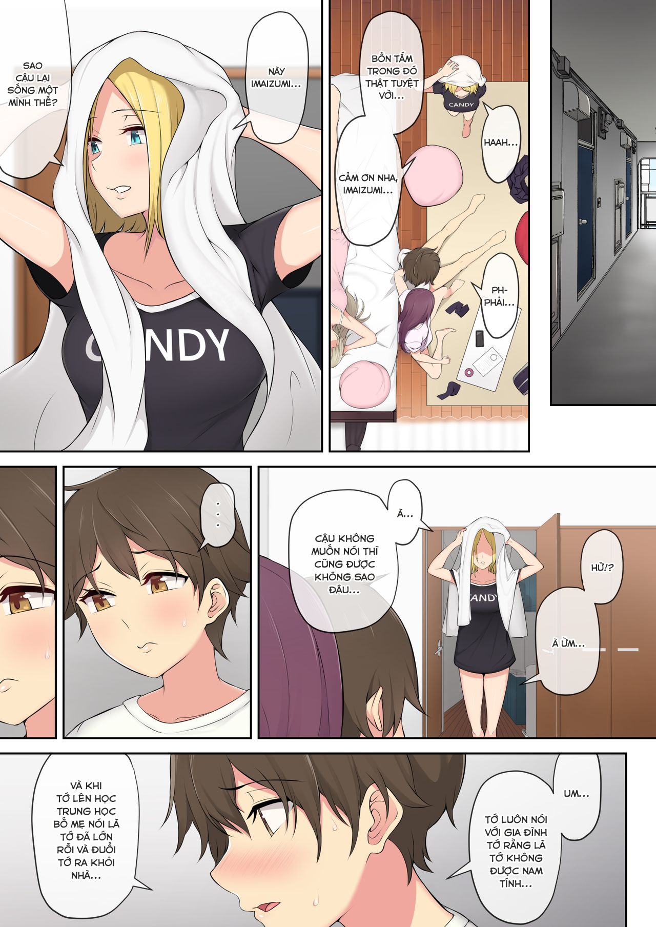 Đọc truyện hentai Nơi tụ hợp của các cô bạn gái cùng lớp phần 1 - Ch. 2