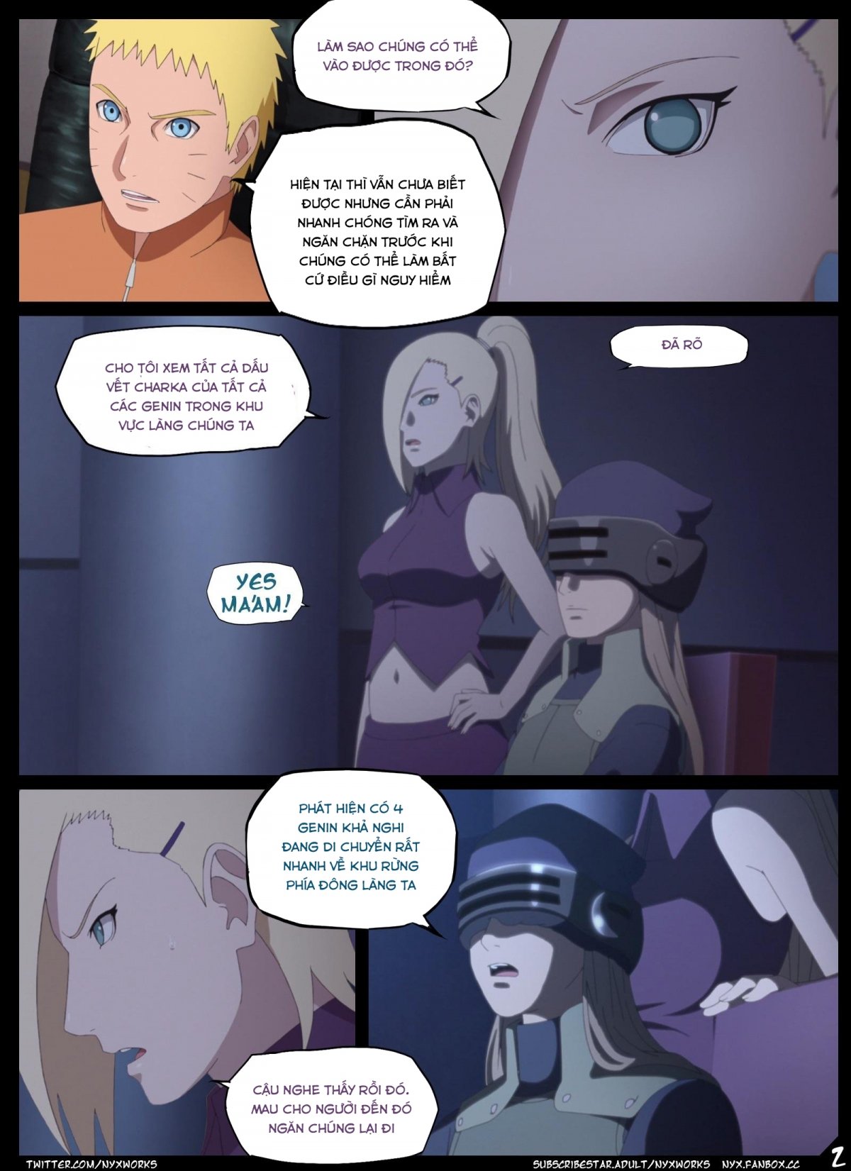 Đọc truyện hentai Đêm nghi lễ (Naruto) - Oneshot