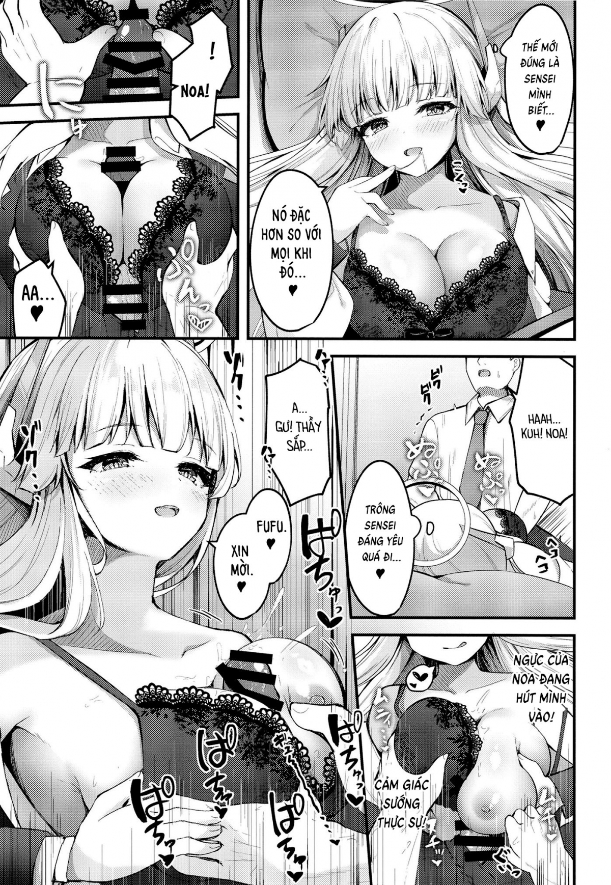 Đọc truyện hentai Seishori NOR Asobi - Ryoute ni Sensei to Yuuka-chan - Oneshot nứng