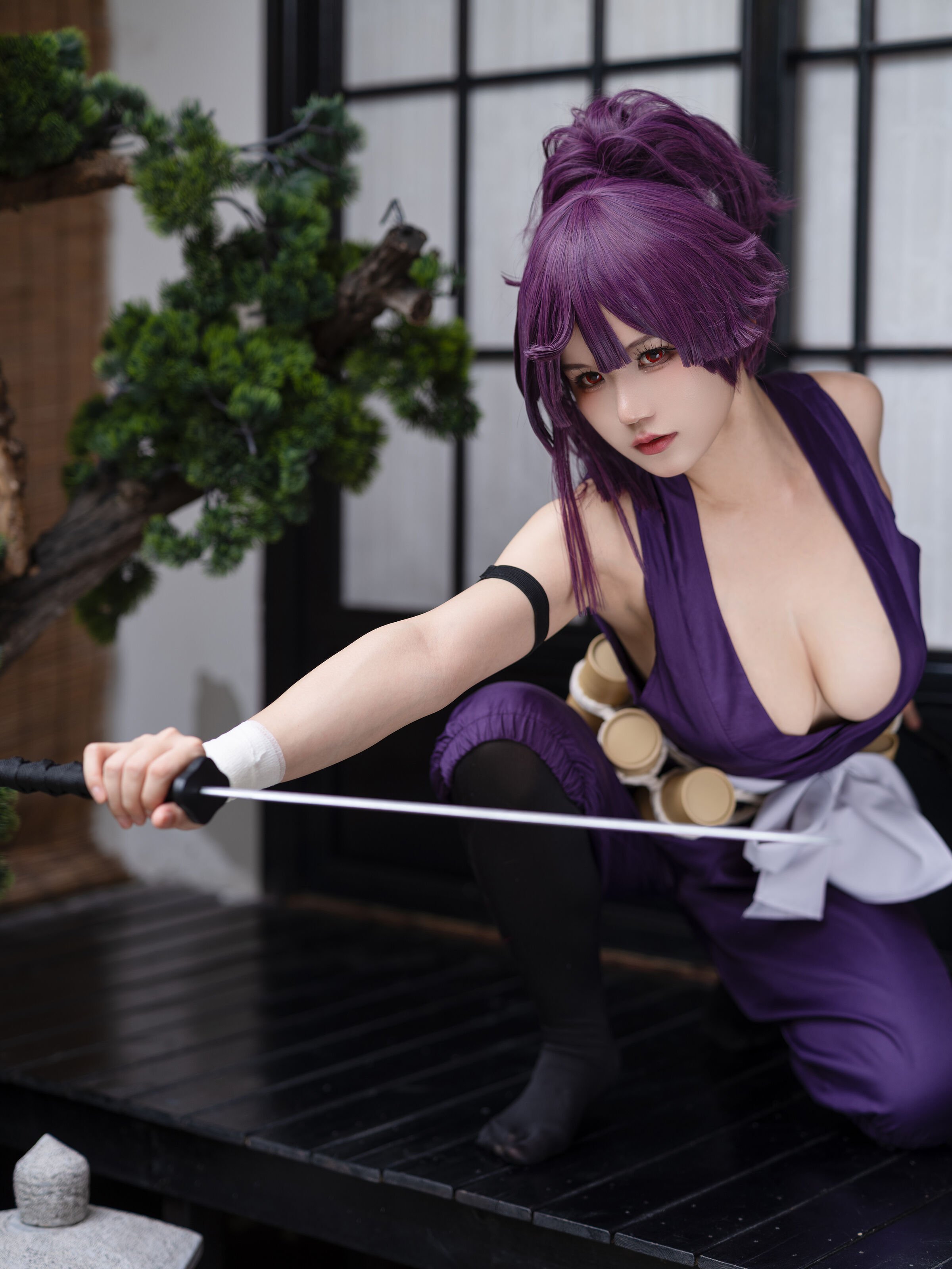 Đọc truyện hentai Tuyển tập Albums siêu phẩm Cosplay - Chap 233 - Ogura Chiyo w - Yuzuriha hell raku gang