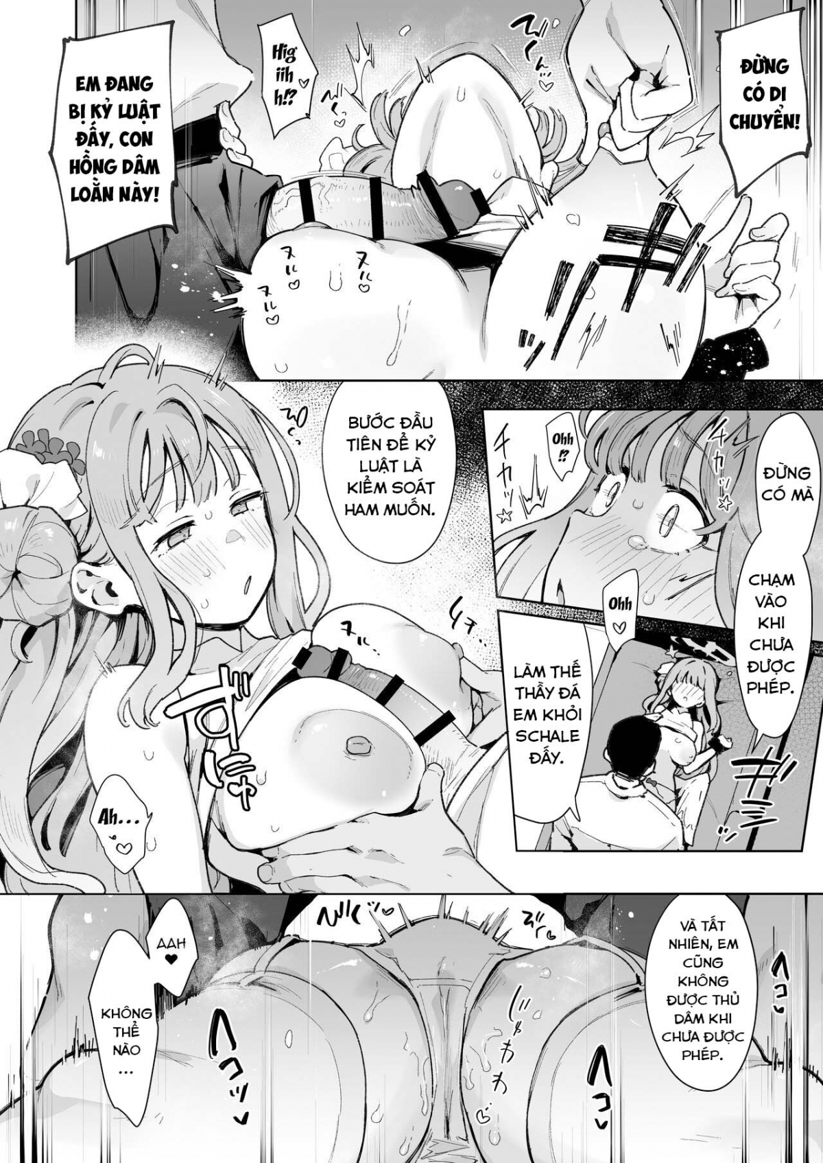 Đọc truyện hentai Mika muốn được phạt (Blue Archive) - Oneshot
