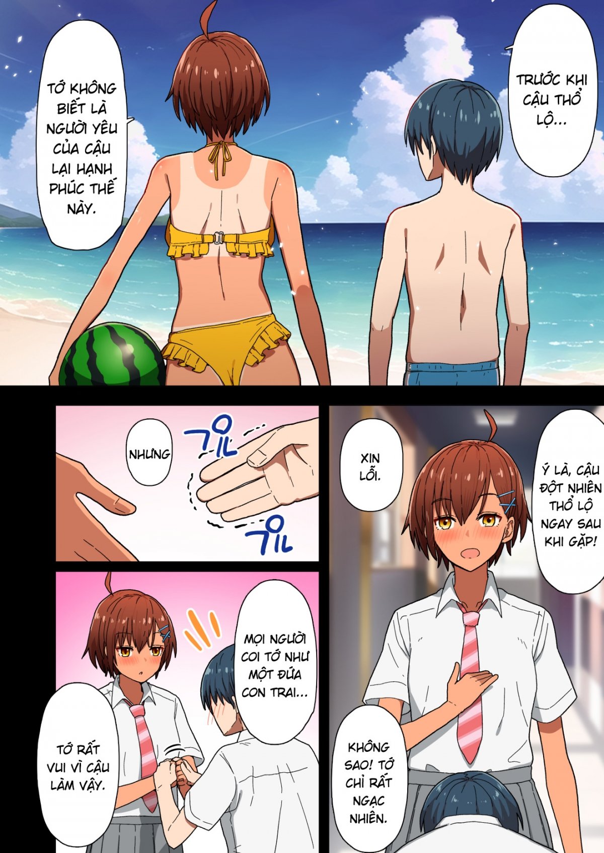 Đọc truyện hentai Đi dã ngoại với lớp, tôi bị cướp luôn gấu - Oneshot mất