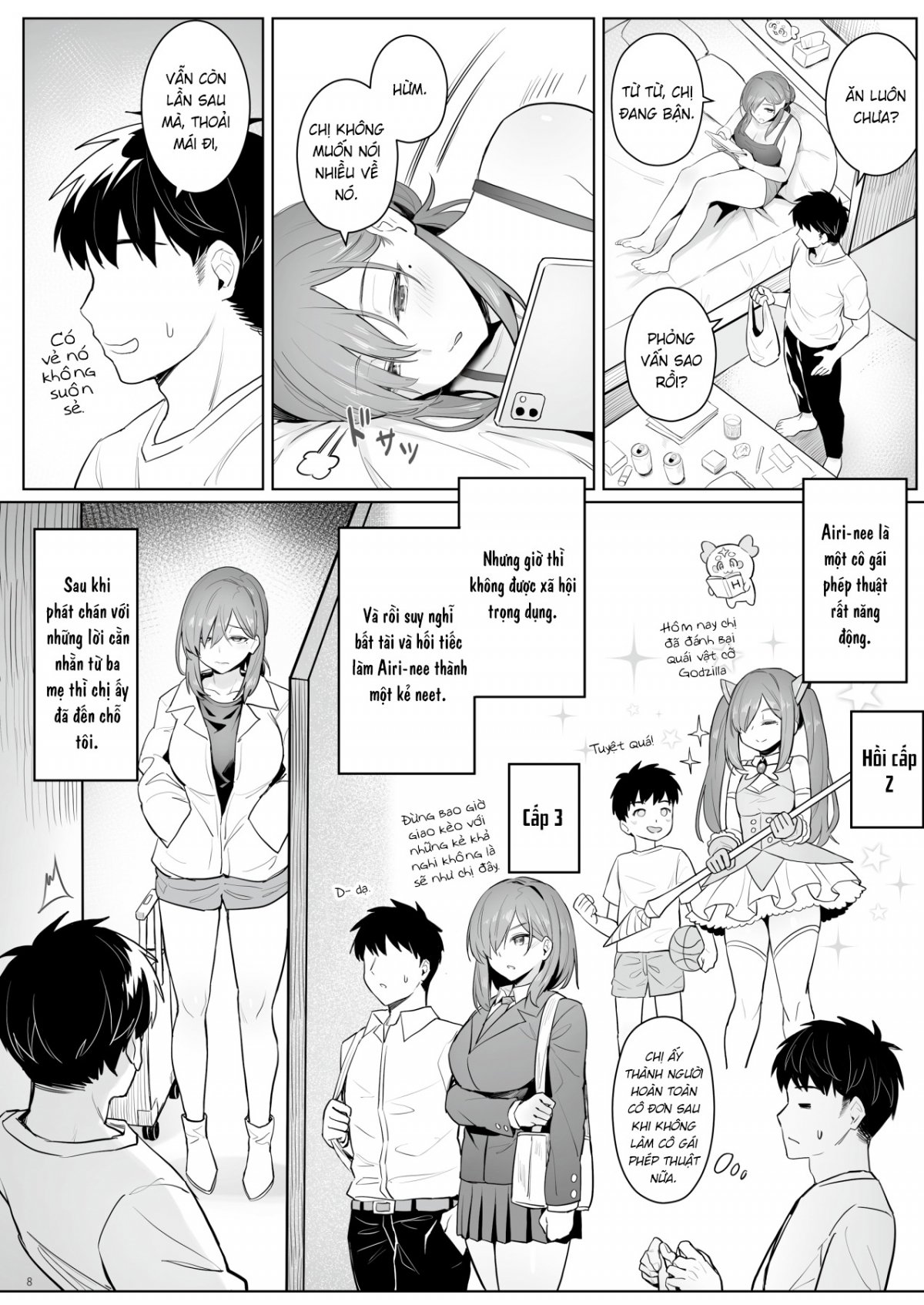 Đọc truyện hentai Cuộc sống NEET của một người hùng đã nghỉ hưu - Thất nghiệp sinh nông nổi