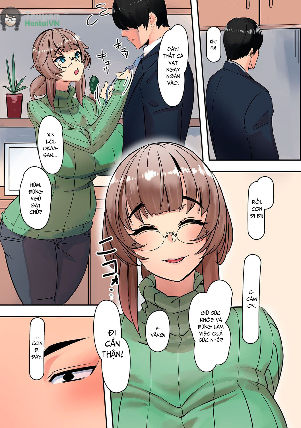 Đọc truyện hentai Yêu nhầm mẹ vợ - Oneshot