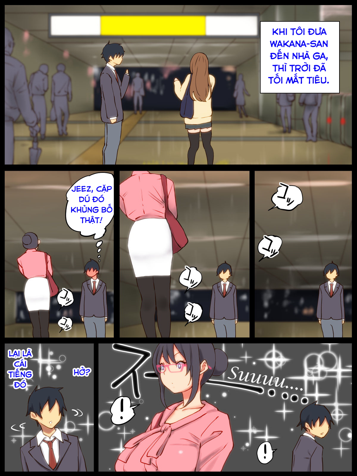 Đọc truyện hentai Những Cái Lồn Múp Và Chàng Trai Số Hưởng! - Part 3: Chị gái văn phòng dú bò nứng lồn
