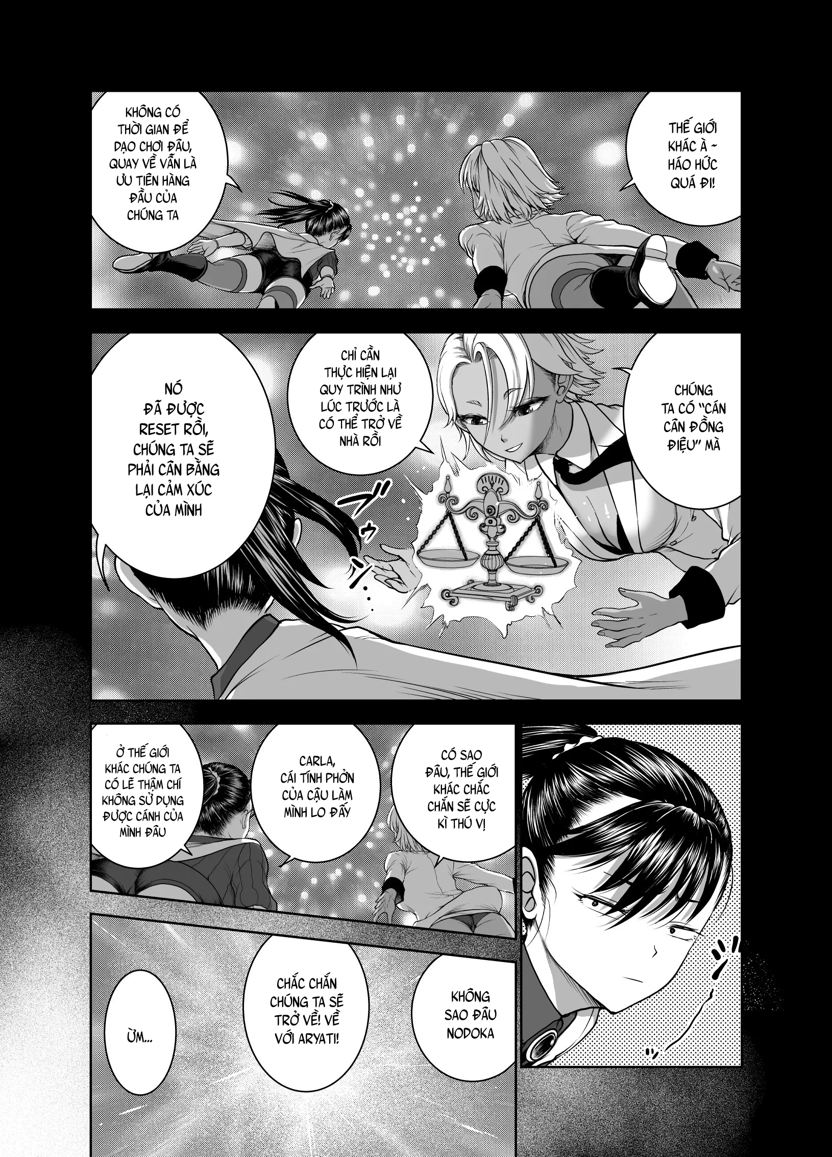 Đọc truyện hentai Một phù thủy không thể về nhà vì cái cân - Chap 1