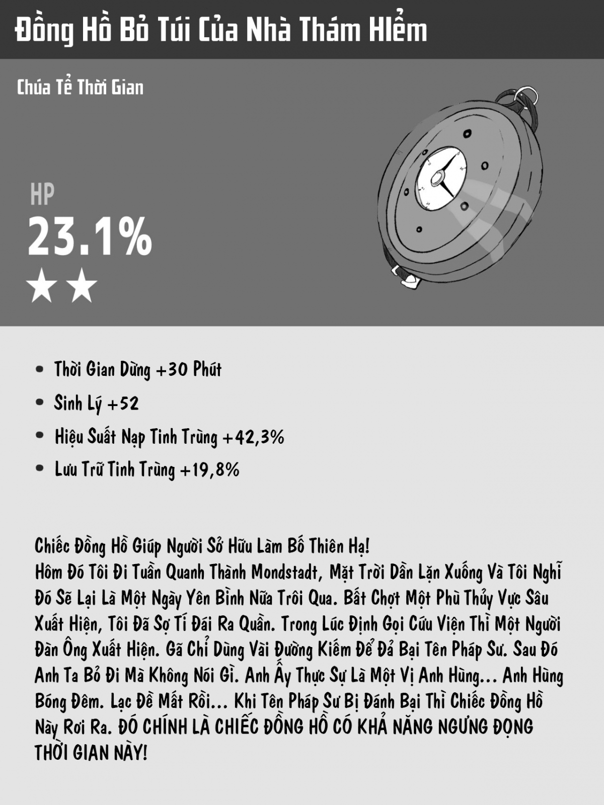 Đọc truyện hentai Genshin - Ngưng Đọng Thời Gian! - Part 1+2