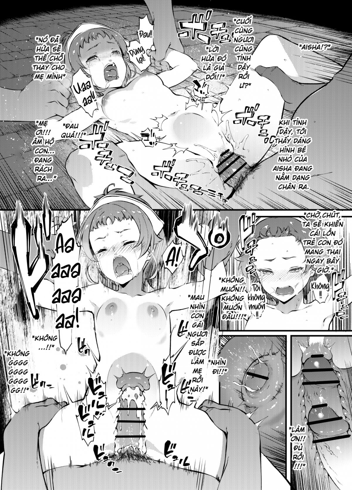 Đọc truyện hentai Mushoku Tensei Lillia, Aisha Rinkan Oneshot