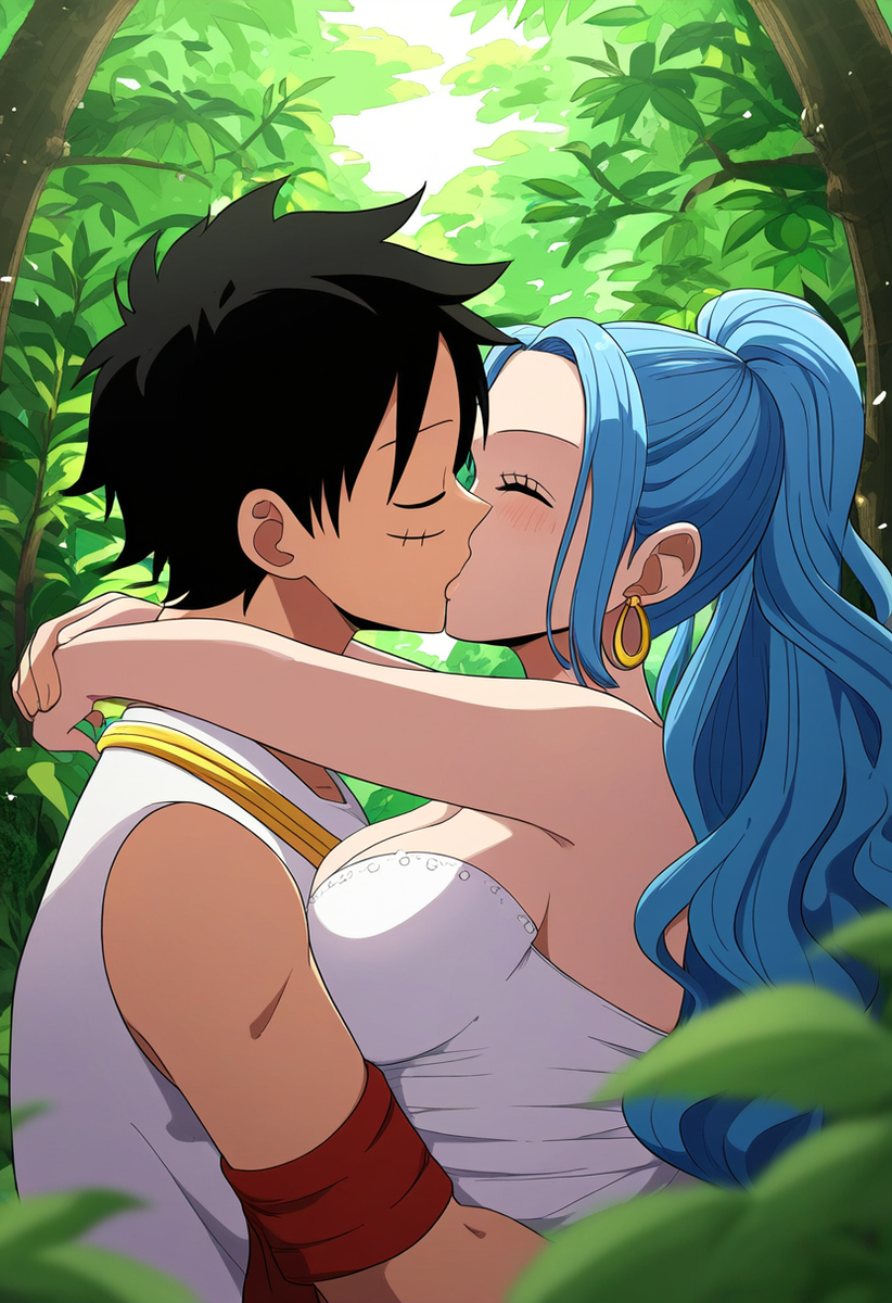 Đọc truyện hentai Tuyển tập Albums Art hentai - Chap 38 - Luffy vs Vivi