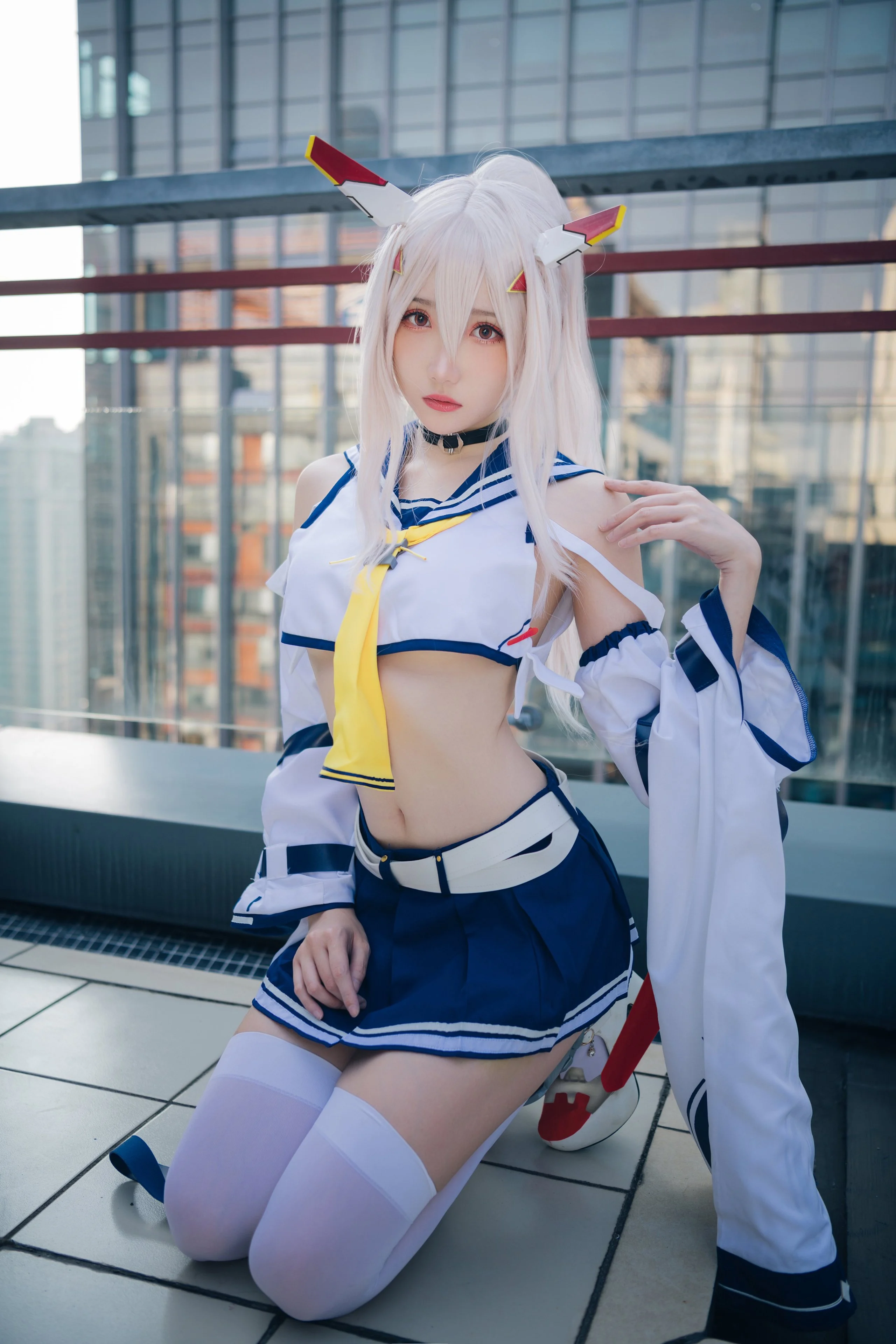 Đọc truyện hentai Tuyển tập Albums siêu phẩm Cosplay - Chap 665 - Guashi Sauce - Ayanami (Azur Lane)