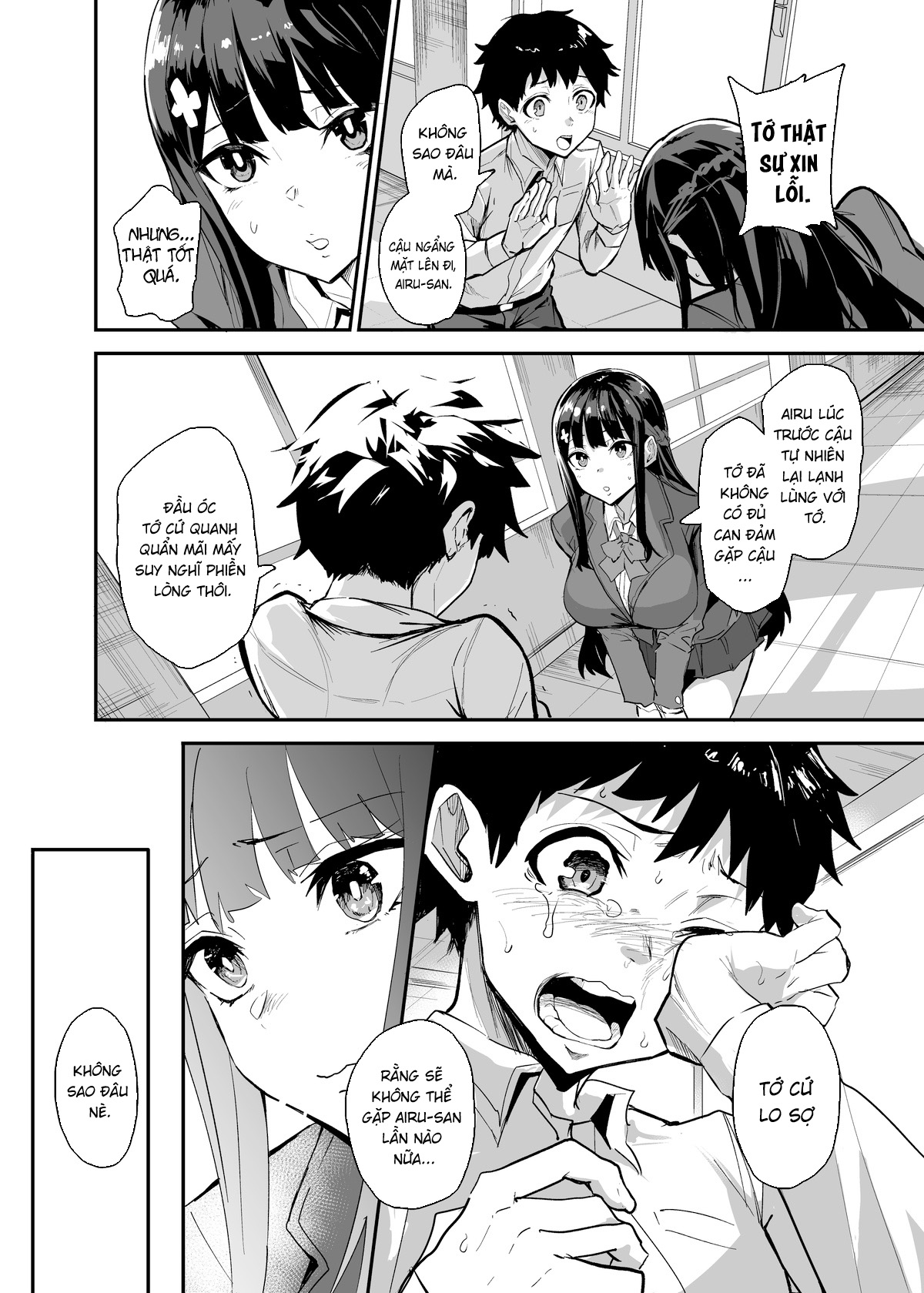 Đọc truyện hentai Kanojo ga Gaikokujin ni Netorareru Manga Ouchi Fuck Hen - Oneshot