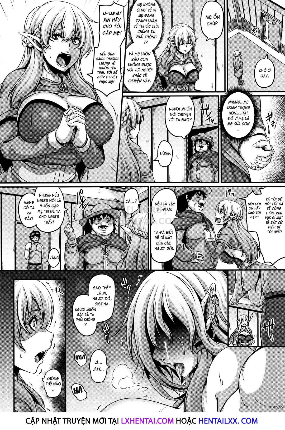 Đọc truyện hentai Aijou No Injoku Elf - Chap 1