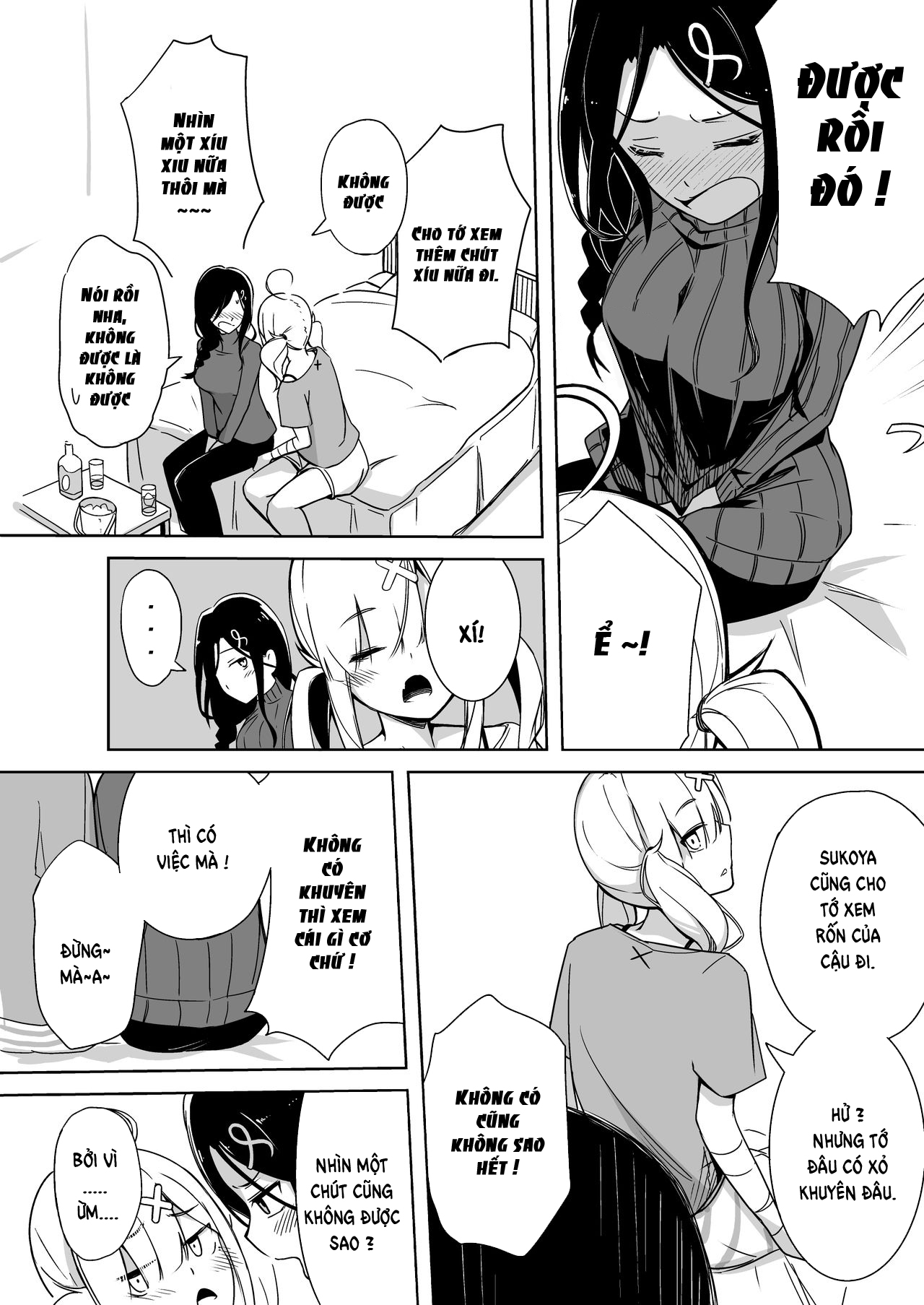 Đọc truyện hentai Kanpeki Ni Seiheki Na Yuri Kapu No Kabe Oneshot